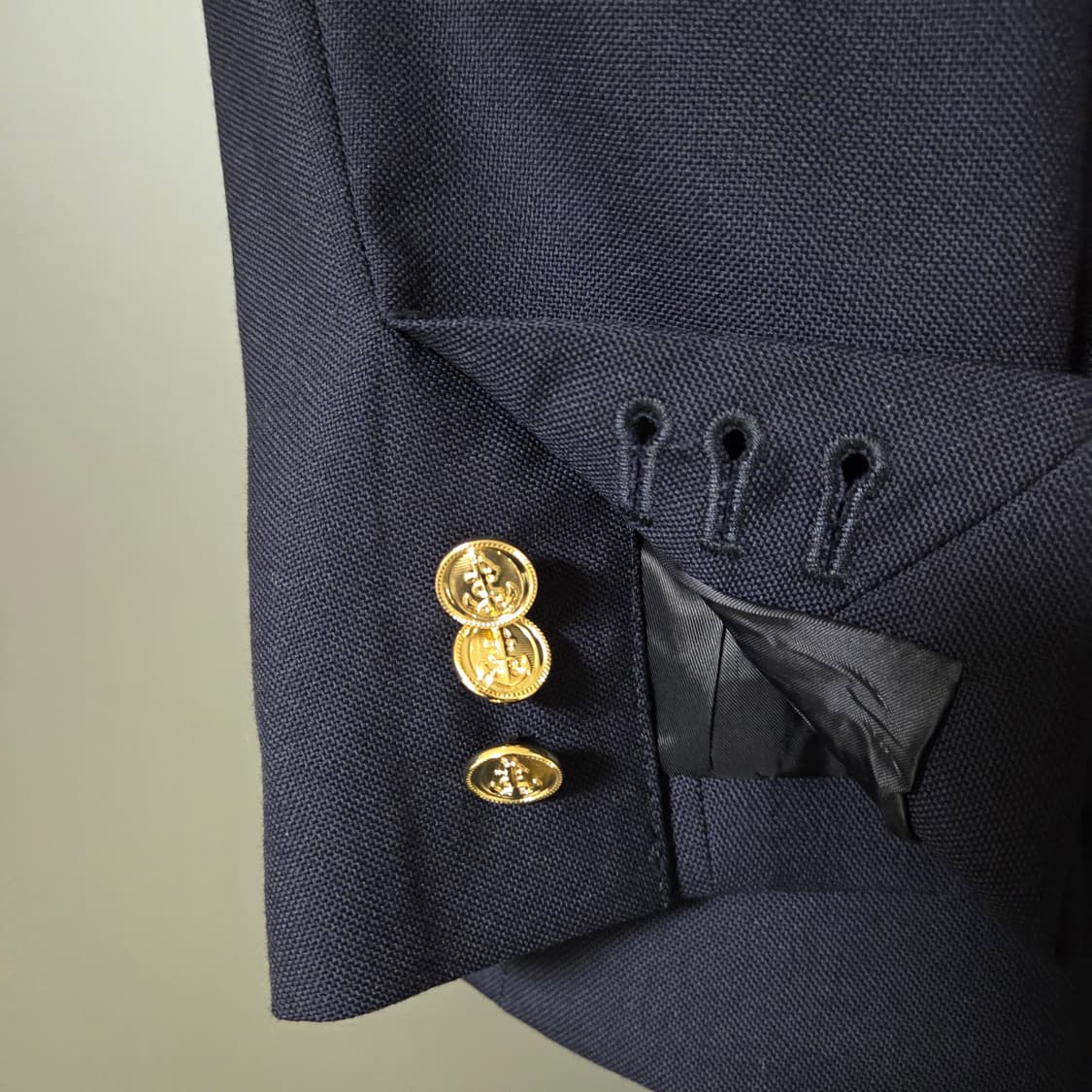 [1] 포터리 울 싱글 브레스티드 금장 자켓 다크네이비 / 재킷 상품이미지9