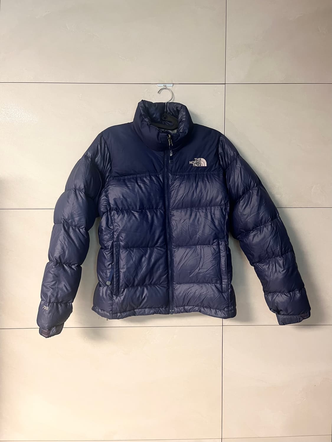 노스페이스 눕시 700 패딩 네이비/퍼플 [S] 상품이미지1