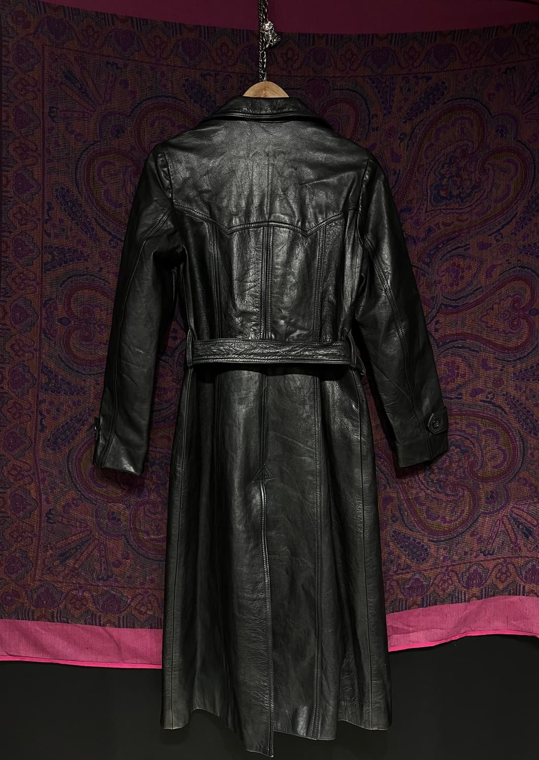 H&M  Hennes 여성용  트렌치 가죽코트 상품이미지6