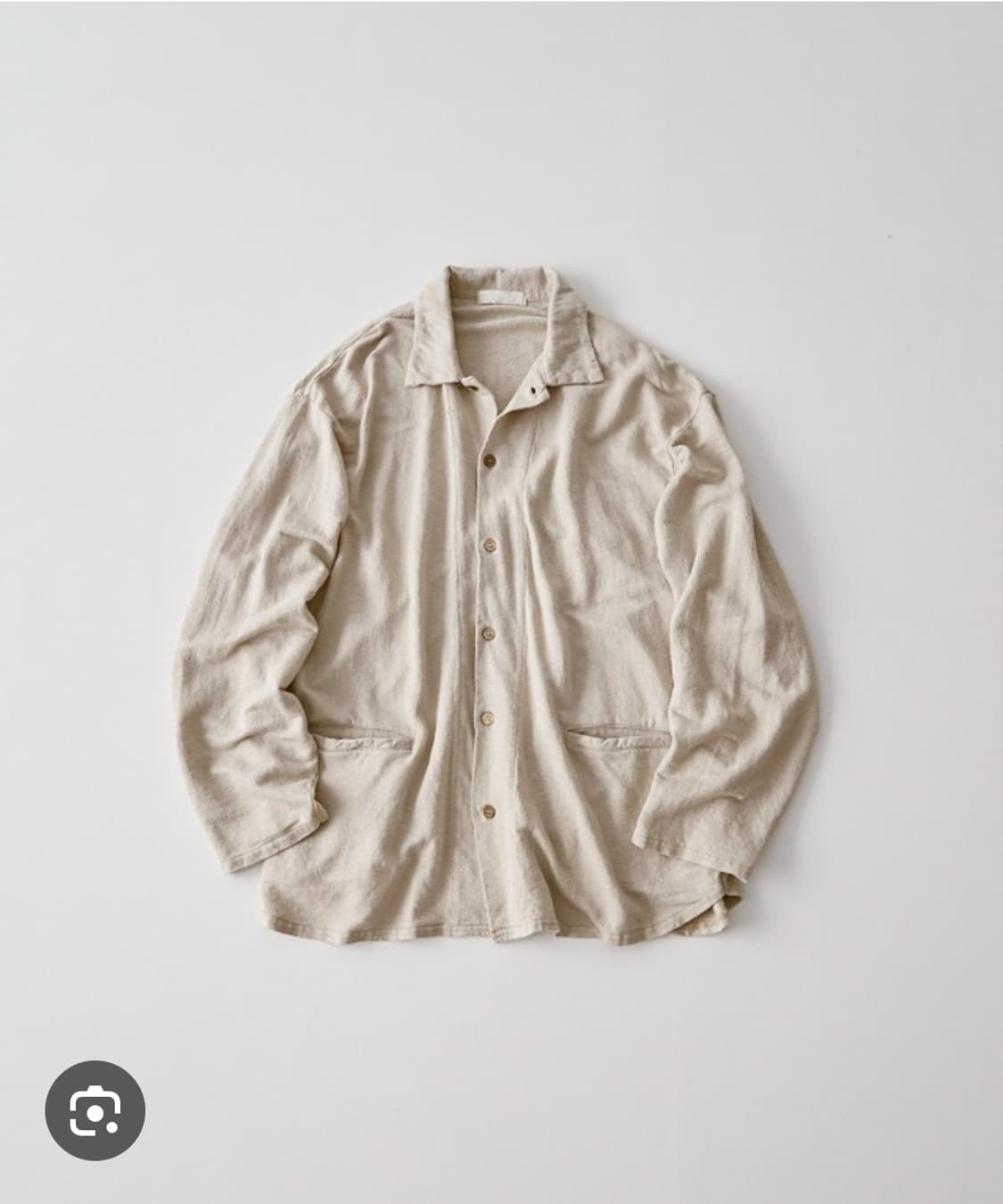 네스트로브컨팩트 린넨 인레이 니트 위브 셔츠자켓 상품이미지1