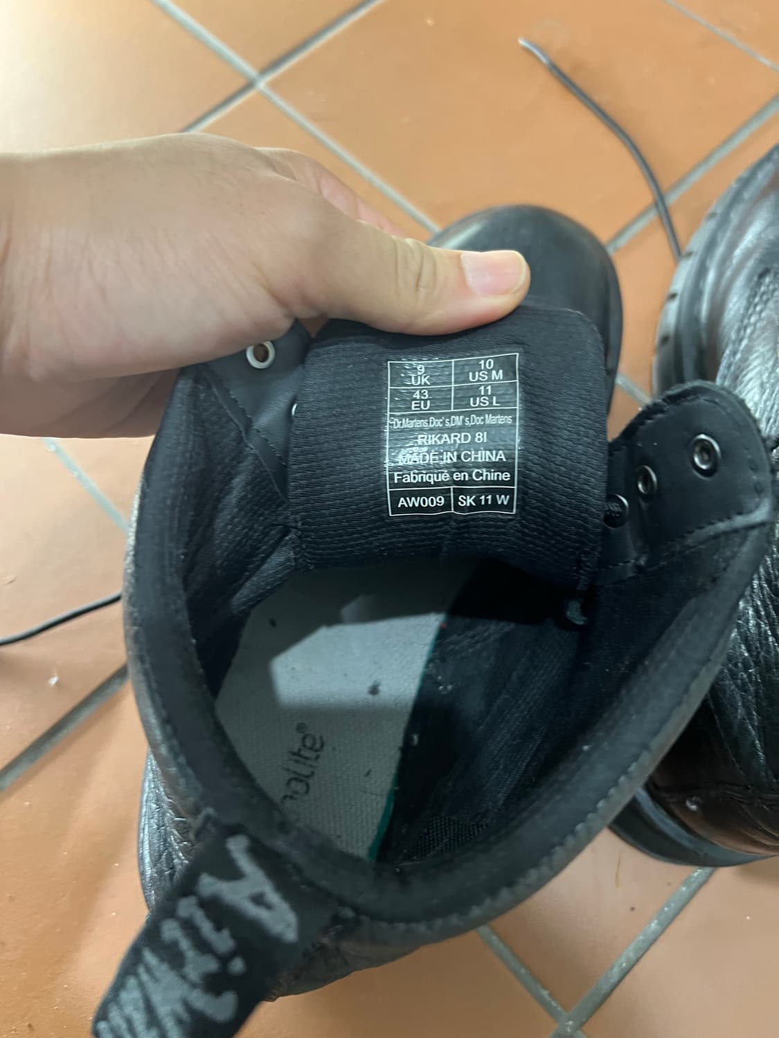 닥터마틴 리카드 280 uk9 상품이미지2