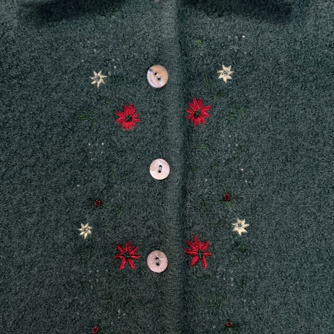 비즈 자수 모리 히피 아메카지 보헤미안 울 여성 빈티지 가디건 상품이미지4