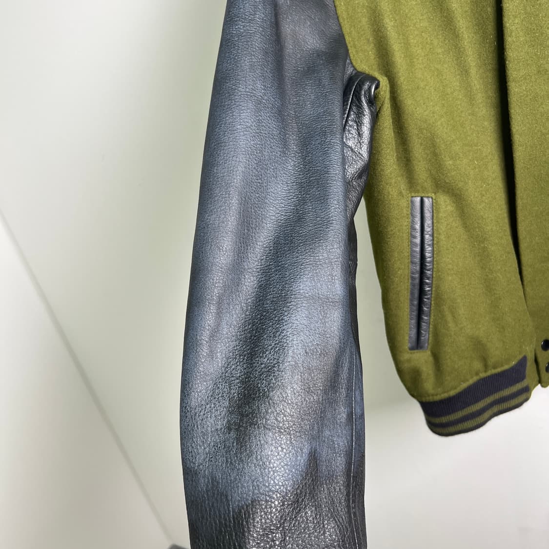 나이키 디스트로이어 레더 바시티 자켓 XL 상품이미지9