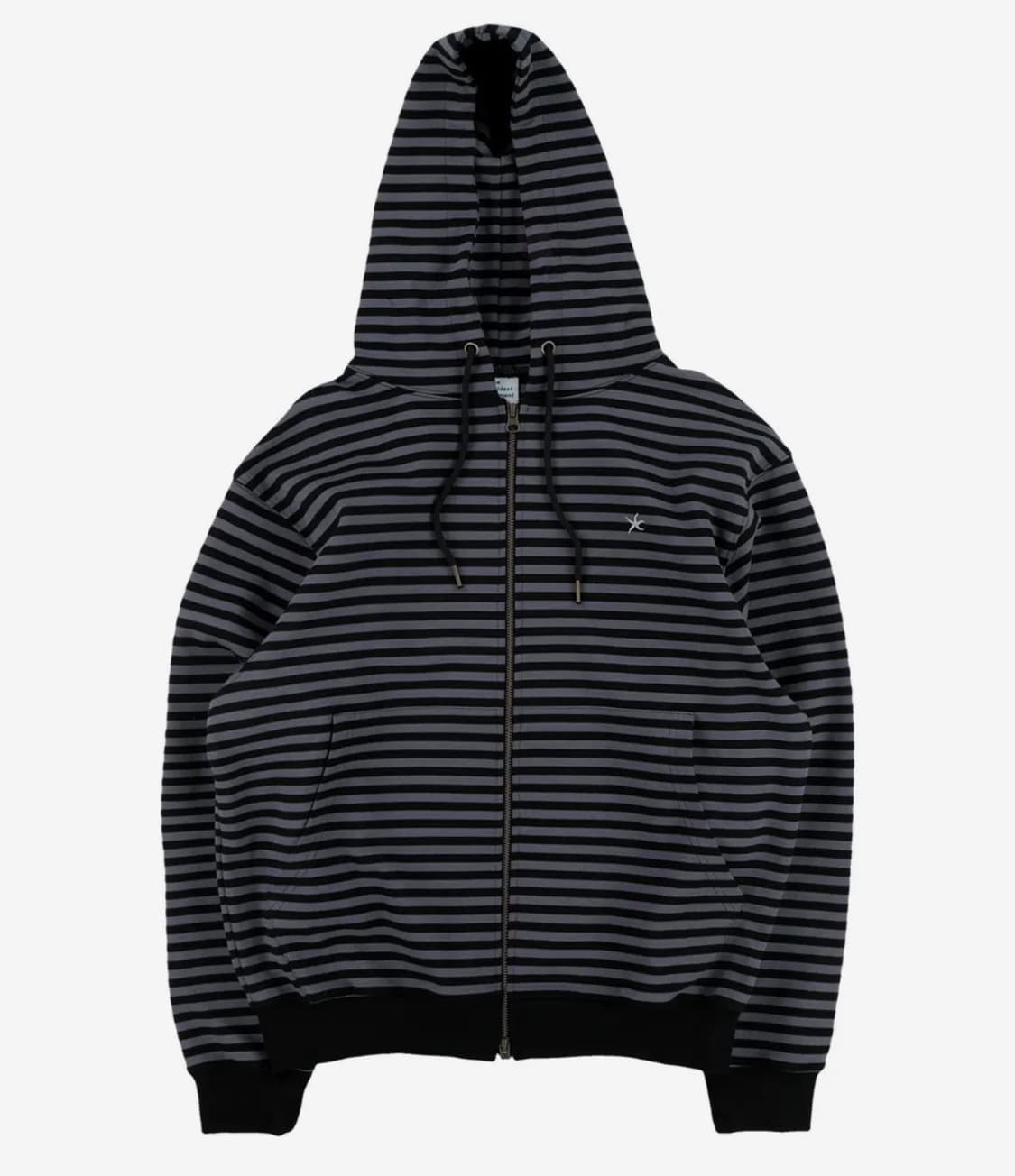 더콜디스모먼트 TCM 스트라이프 후드집업 S 상품이미지1