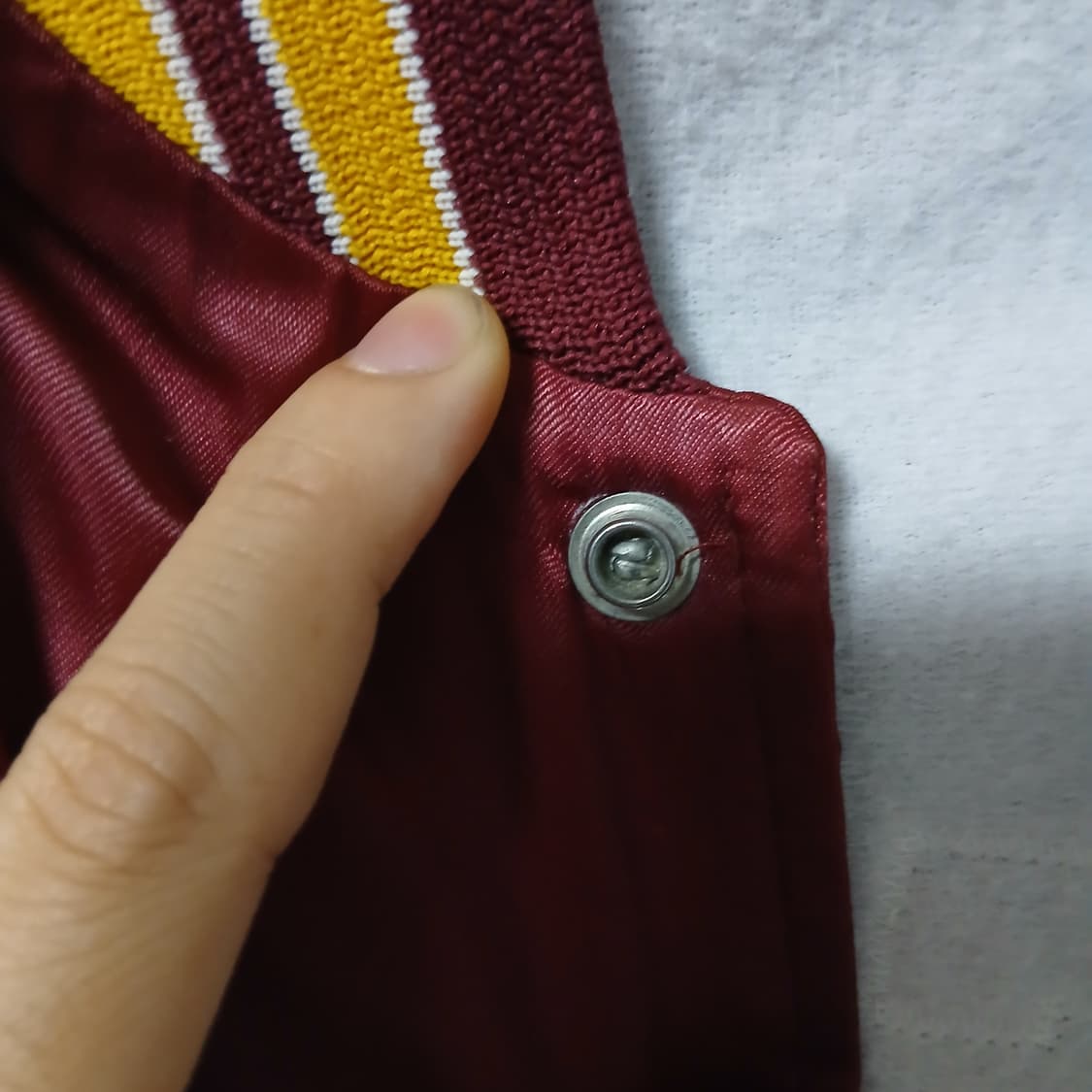 80s Stadium Club Redskins Satin Jacket 상품이미지7