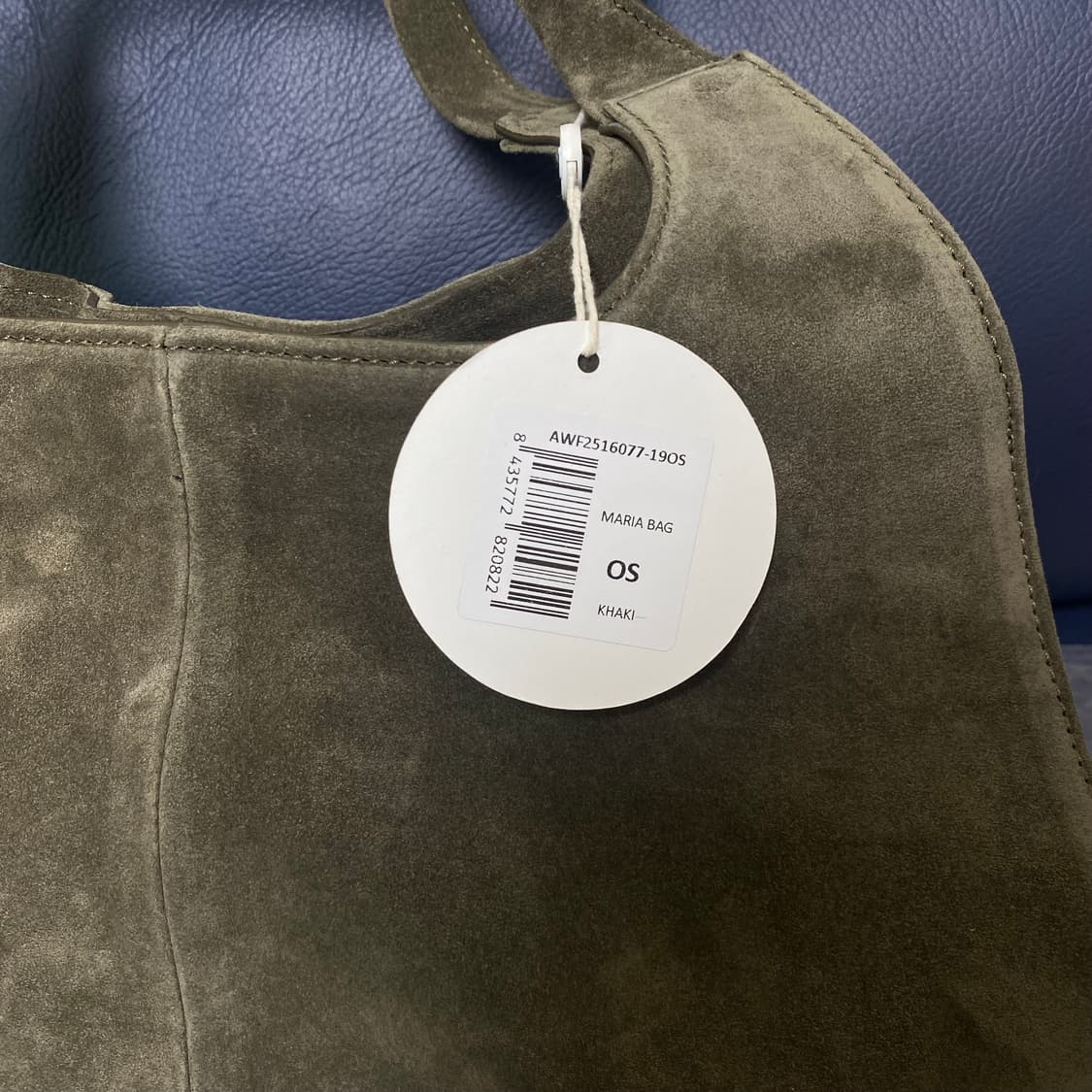 기마구아스 Maria 백 스웨이드 카키 상품이미지9