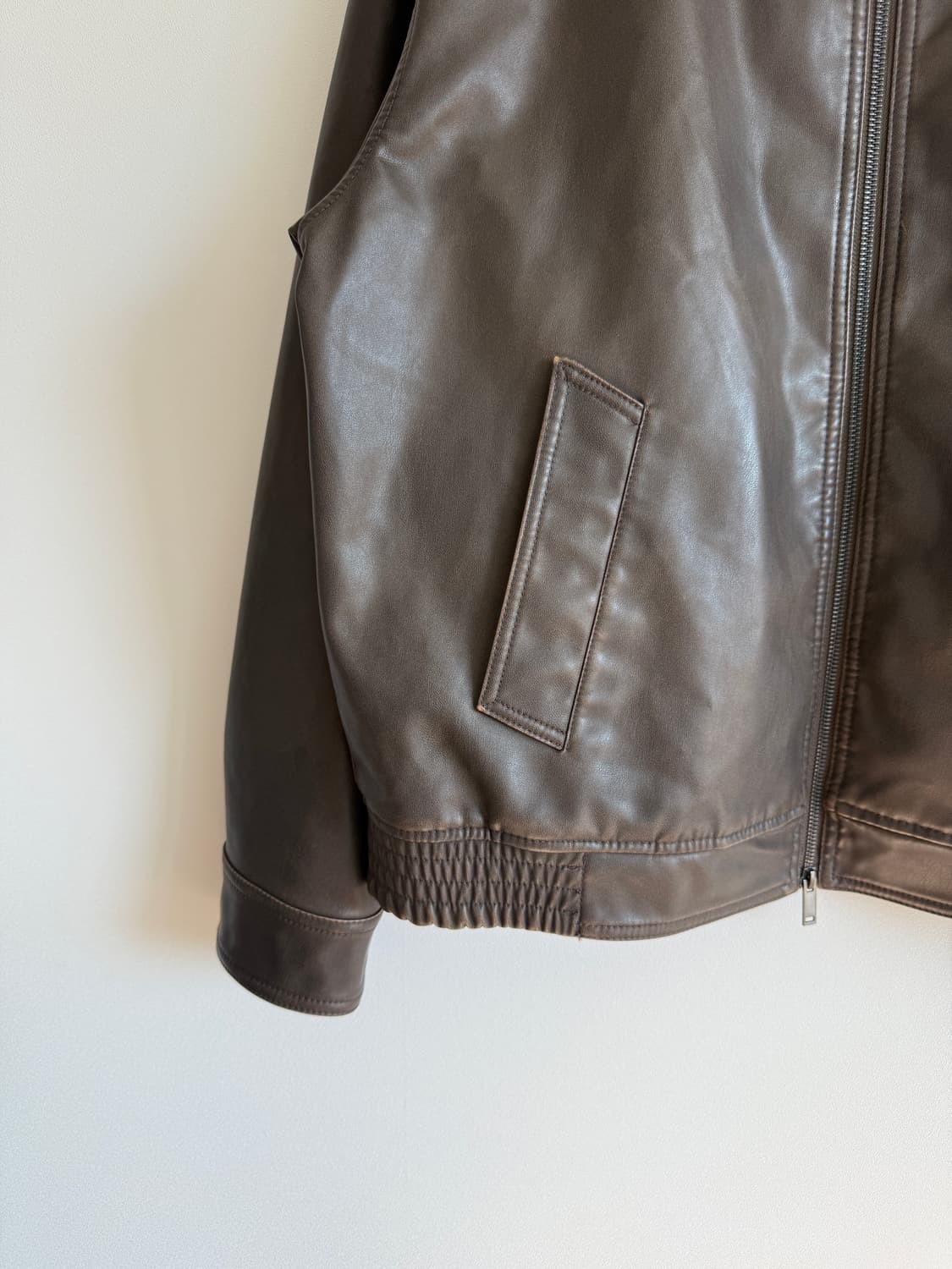 [XXL]Pre owned 에코레더 자켓 상품이미지4