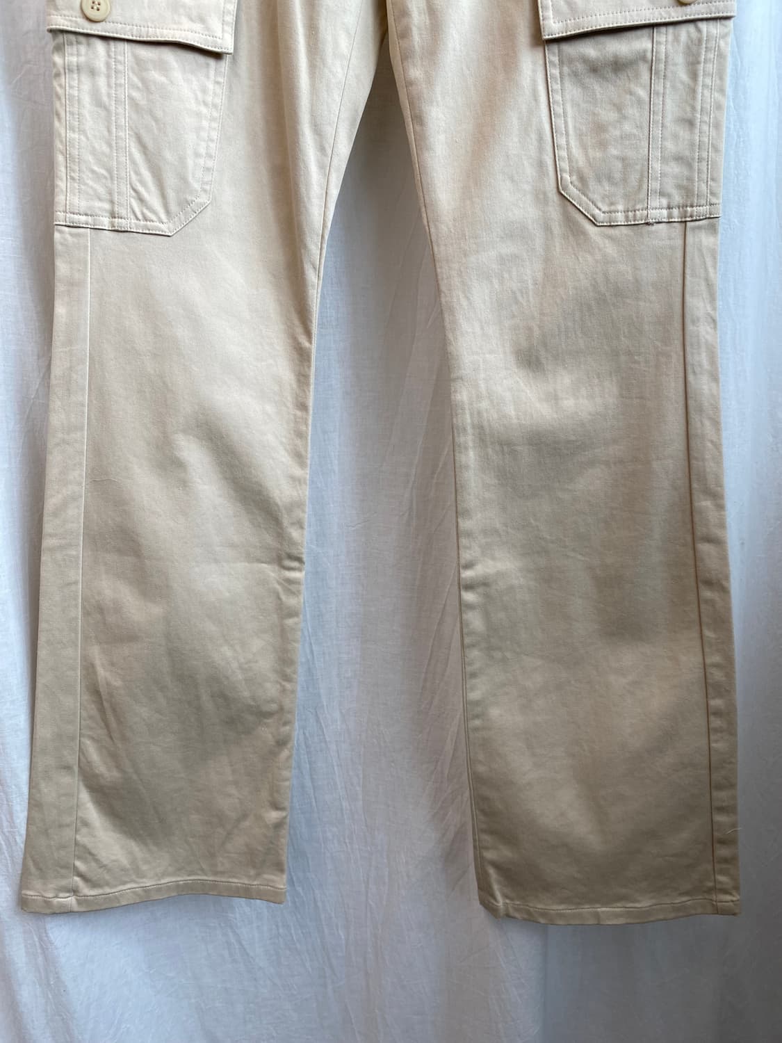 ELLE 베이지 카고 스트레이트 팬츠(24) 상품이미지4