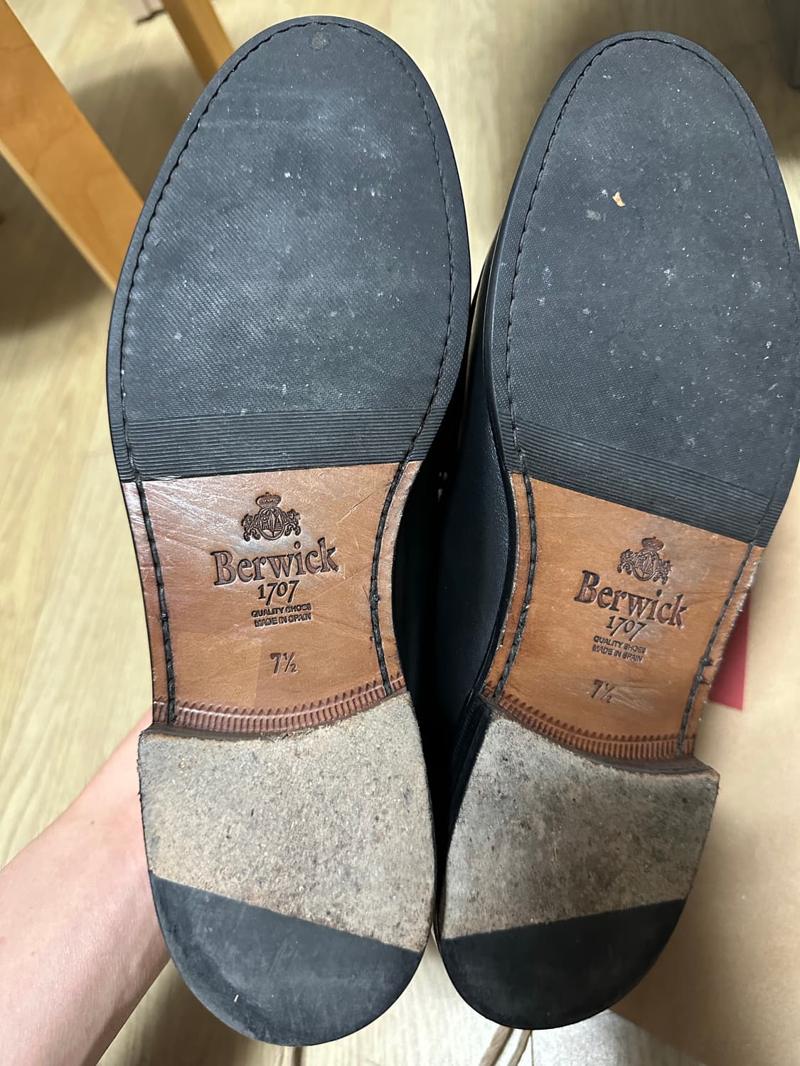 Berwick 버윅 5605 홀스빗 블랙 UK7.5 상품이미지6