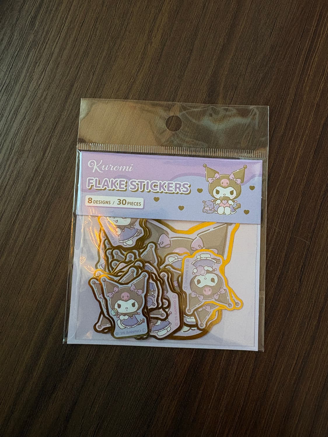 산리오 조각스티커(쿠로미 상품이미지1