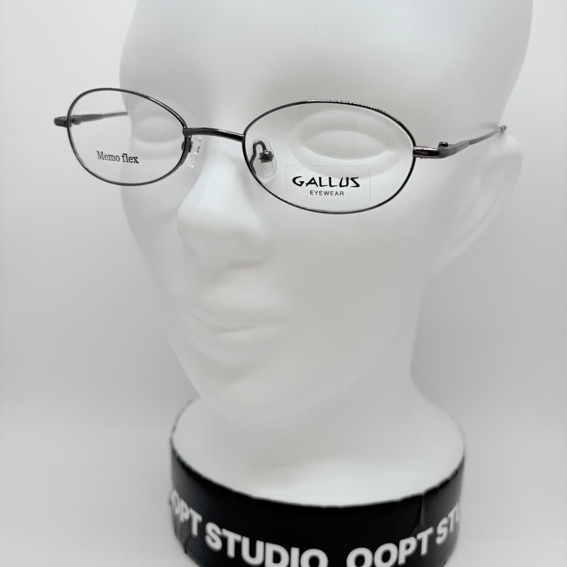 GALLUS 그레이 슬림 오벌 메탈테 상품이미지5