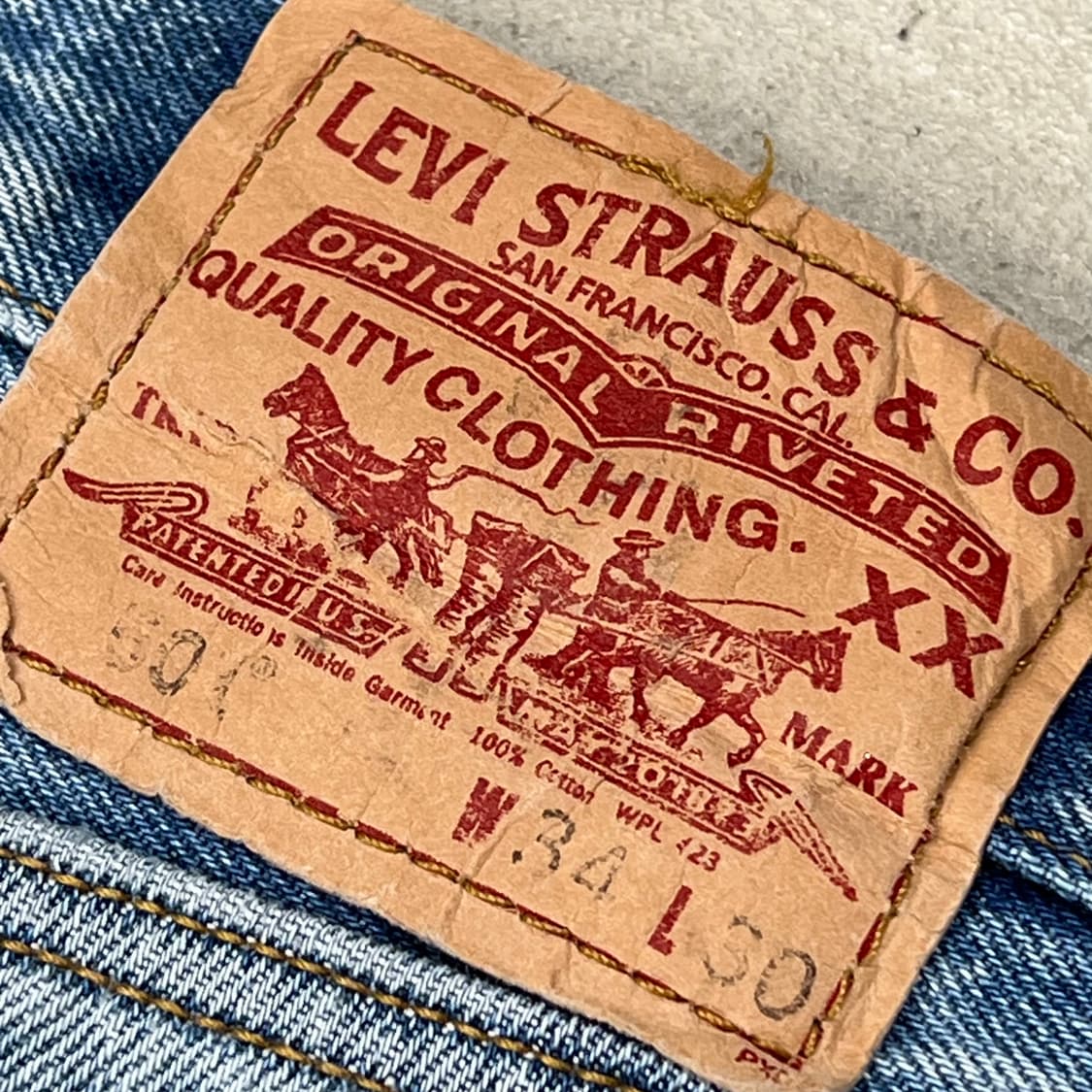 리바이스 501 데님팬츠 s09597 상품이미지9