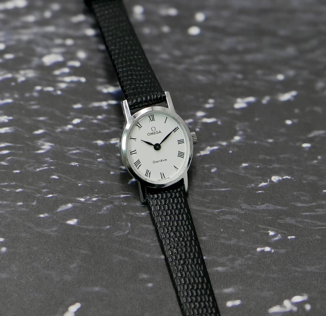 오메가 빈티지 제네브 로만 여성용 시계 상품이미지2