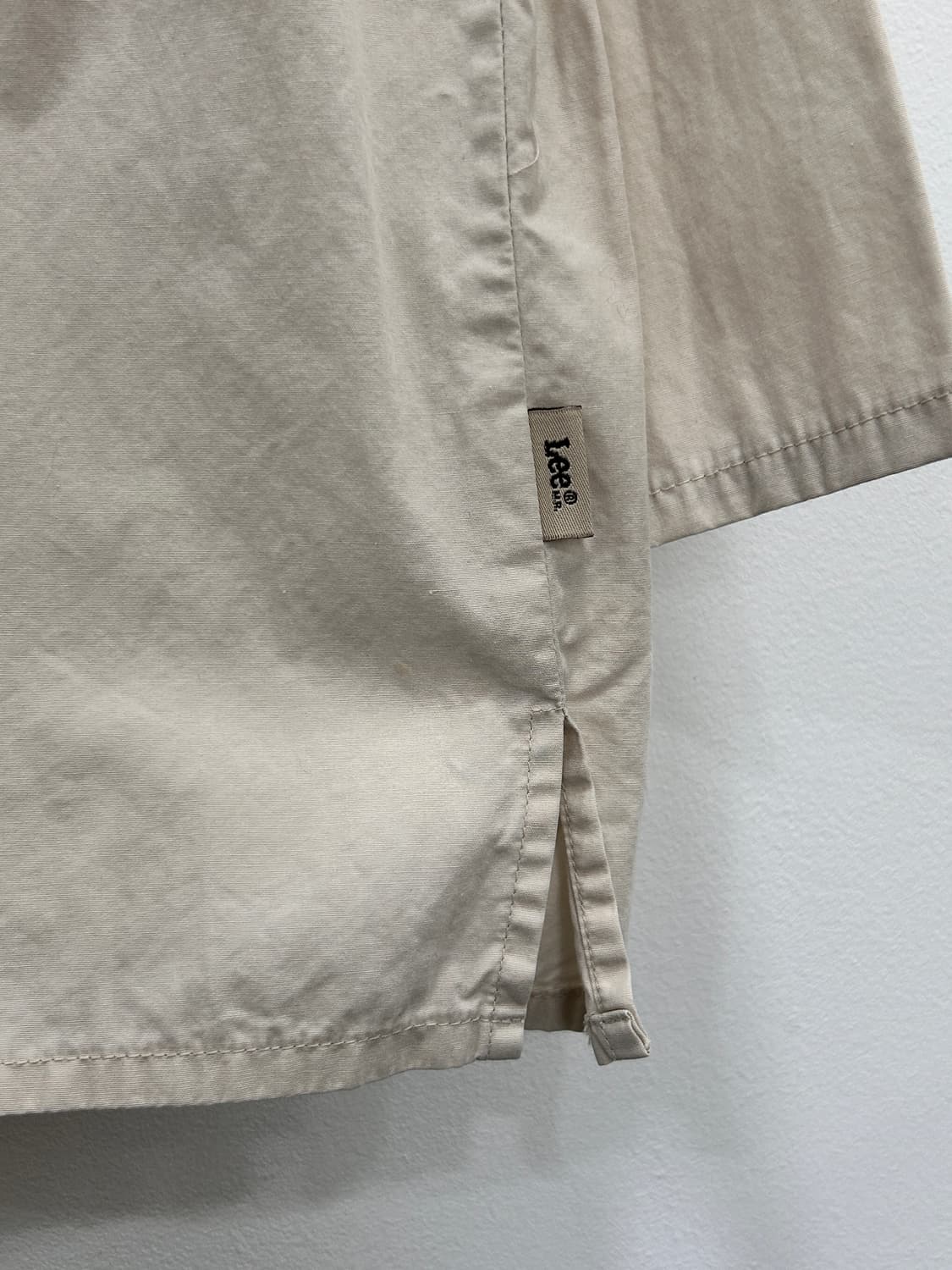 Lee 리 베이지 여유핏 셔츠 남방 100 vintage 상품이미지3