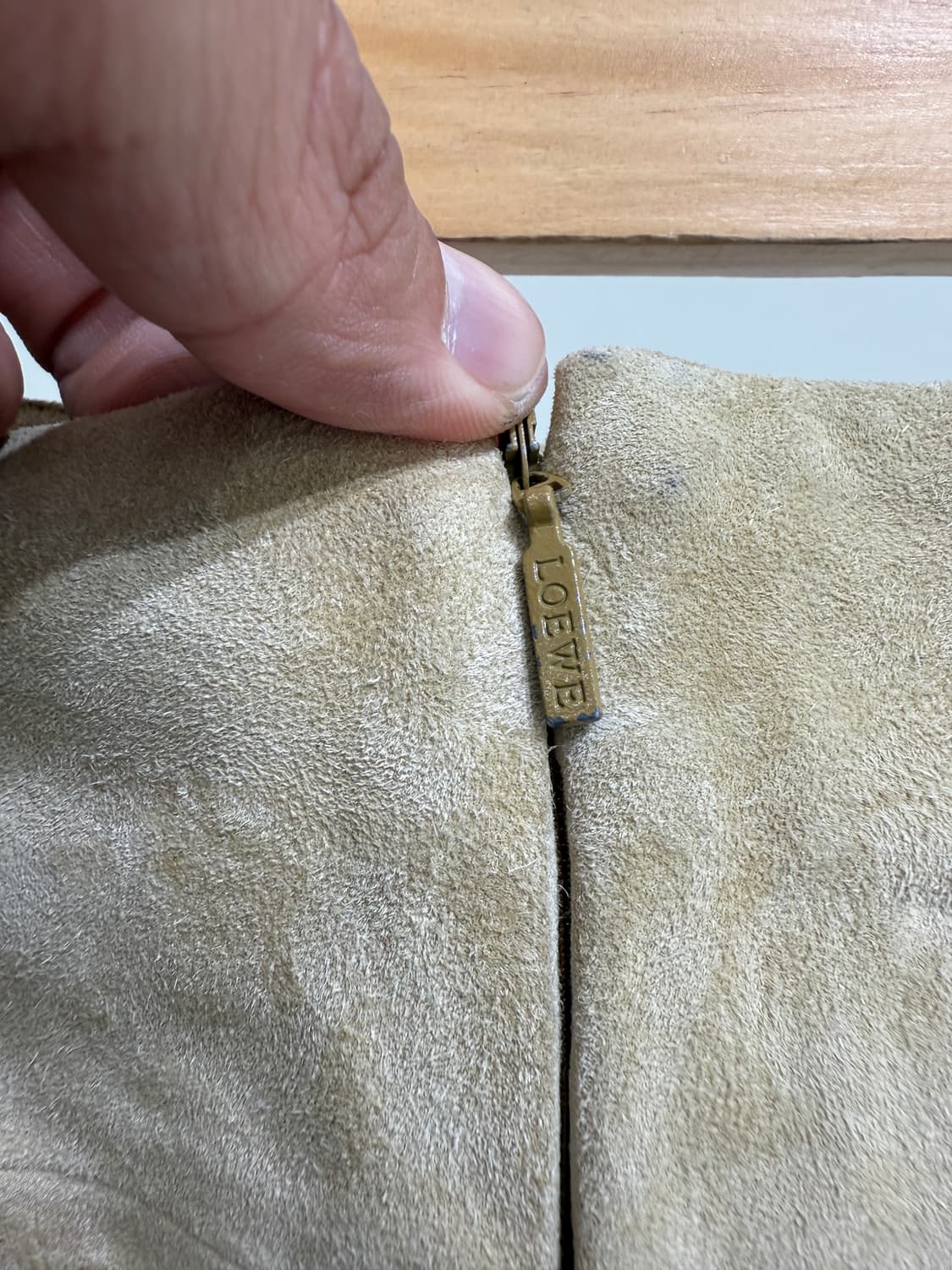 LOEWE (Made in Spain) 레더 스커트 상품이미지5