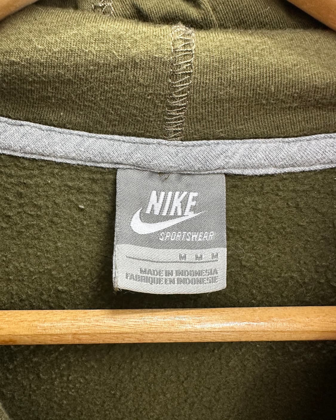 (M)나이키 기모후드-M1355 상품이미지4