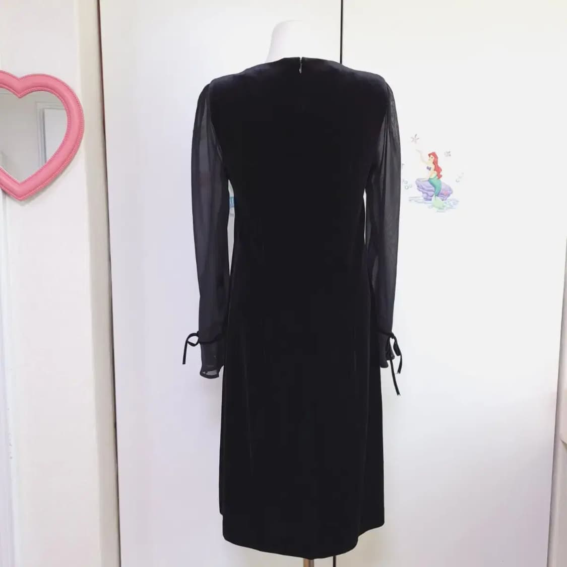 프란체스카 블랙 벨벳원피스 상품이미지10