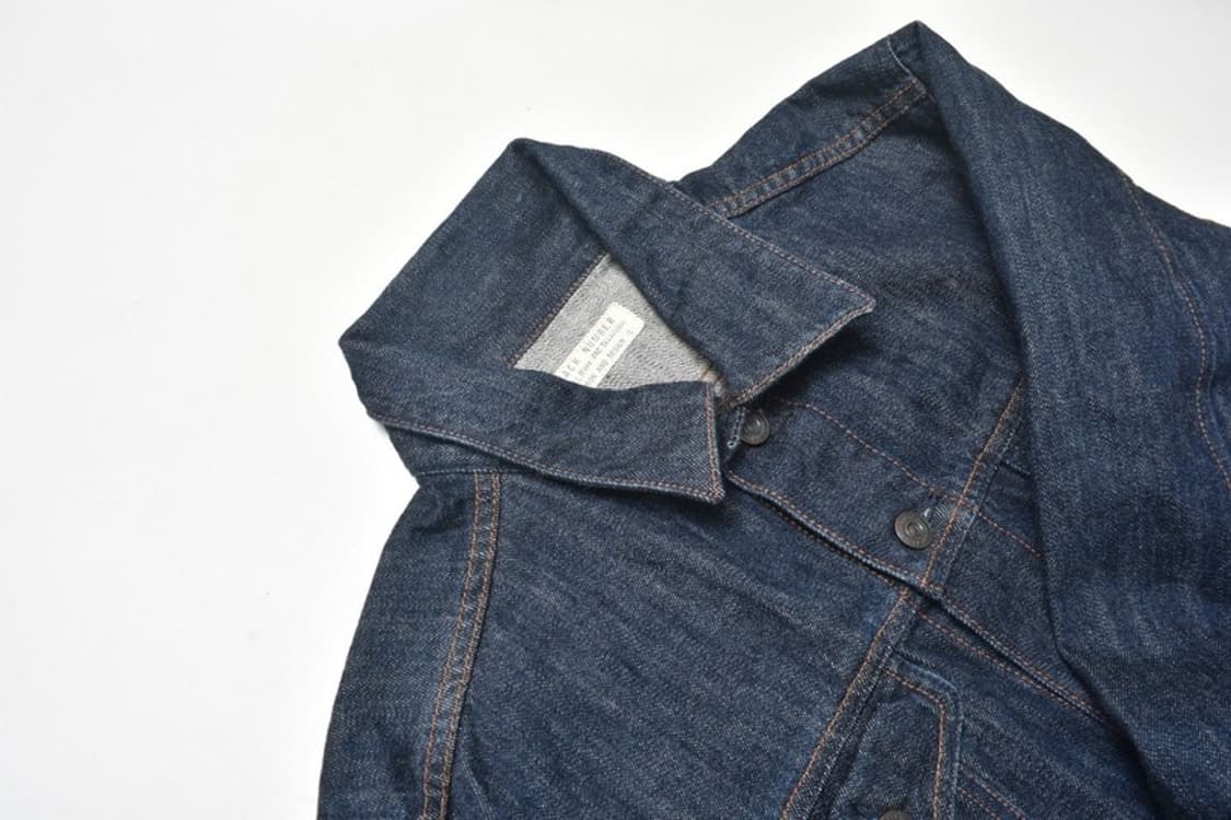 백넘버 데님 트러커 청자켓 L N1247 상품이미지4