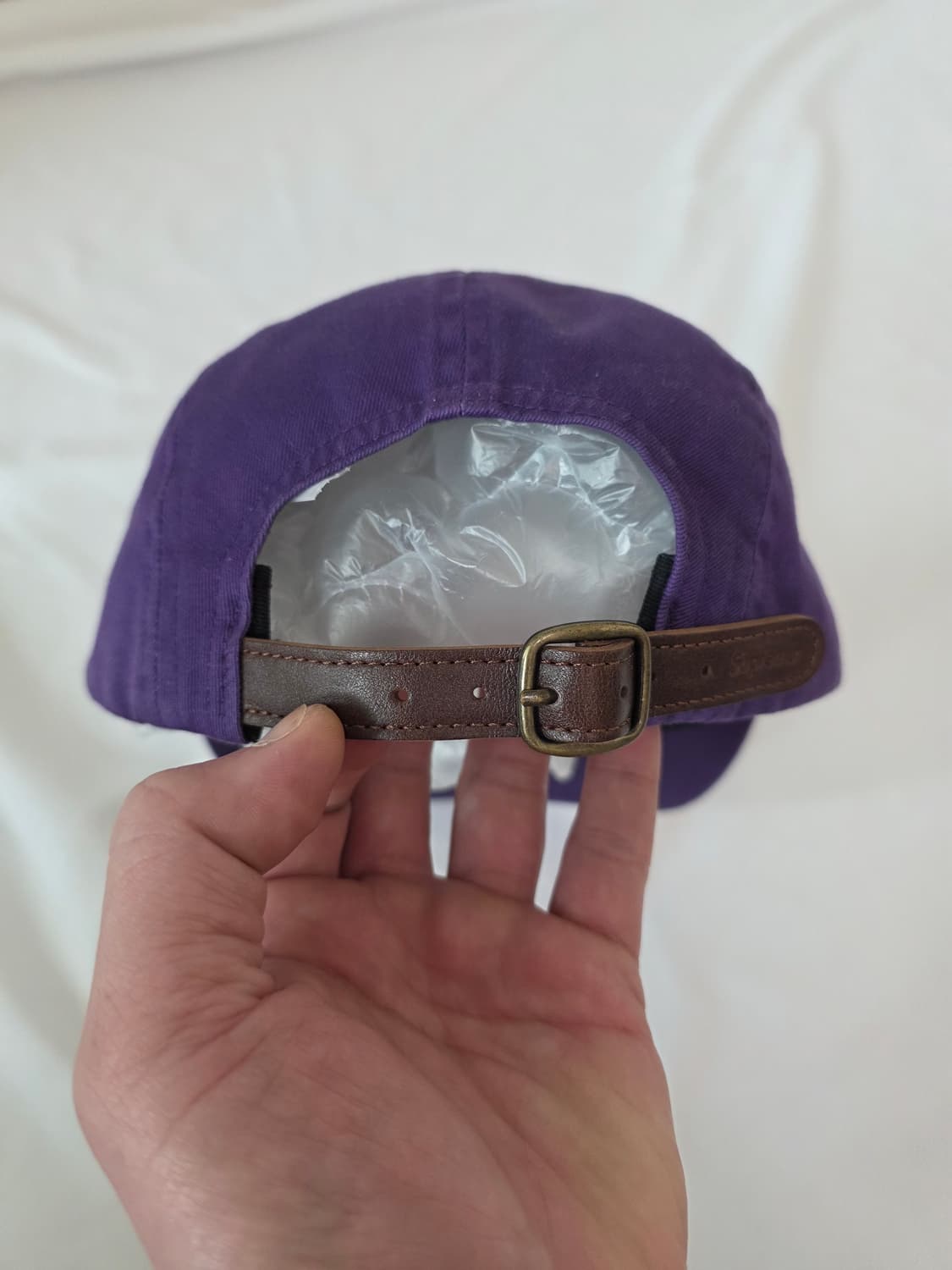 슈프림 워시드 치노 트윌 캠프캡 퍼플 상품이미지2