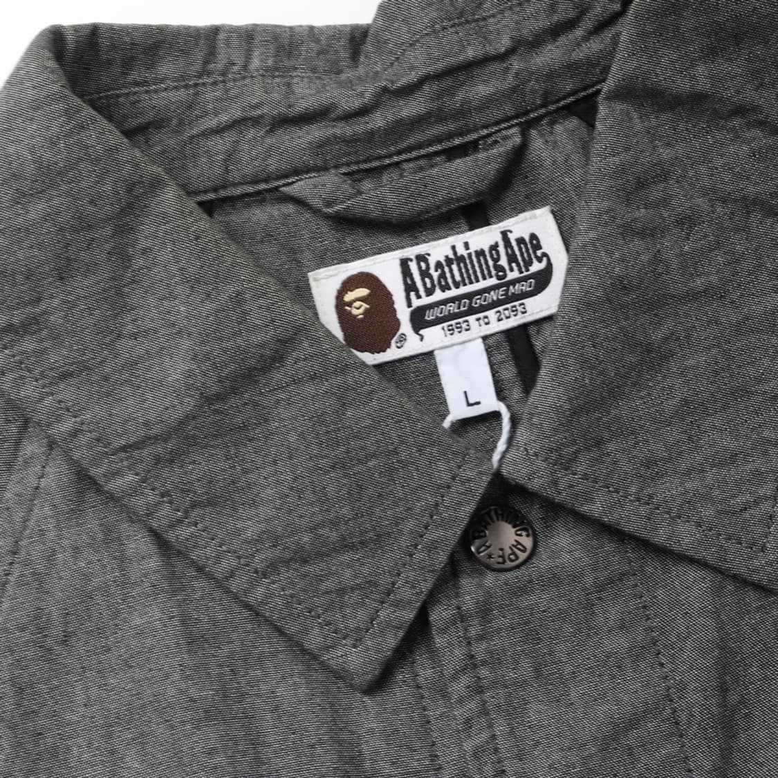 베이프 A BATHING APE Chambray Coverall 상품이미지4