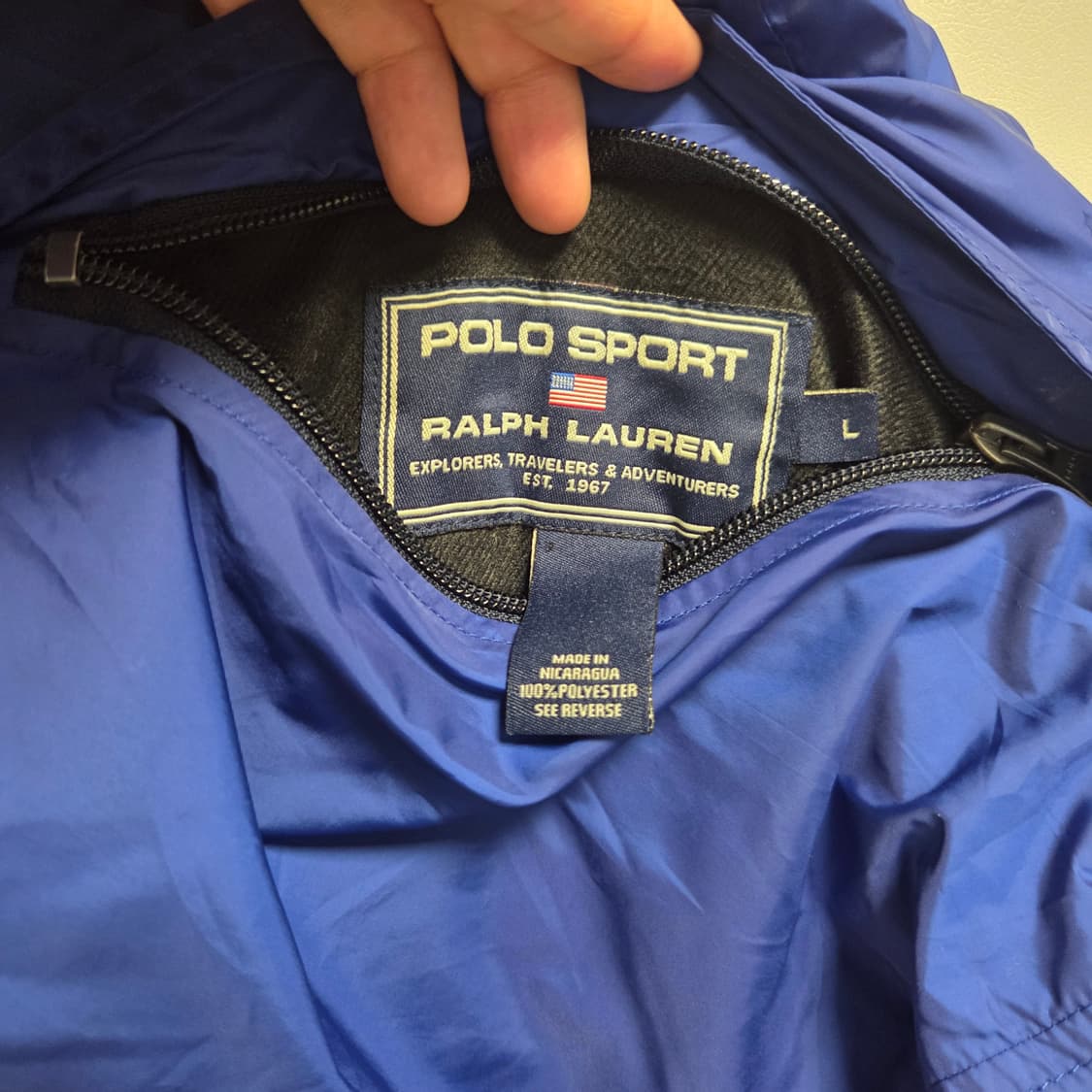 Polo Sport 폴로 리버서블 플리스 베스트 L-XL(100-105) 상품이미지9