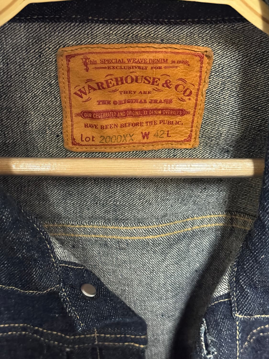 42) 웨어하우스 Lot2000xx 원워시 상품이미지2