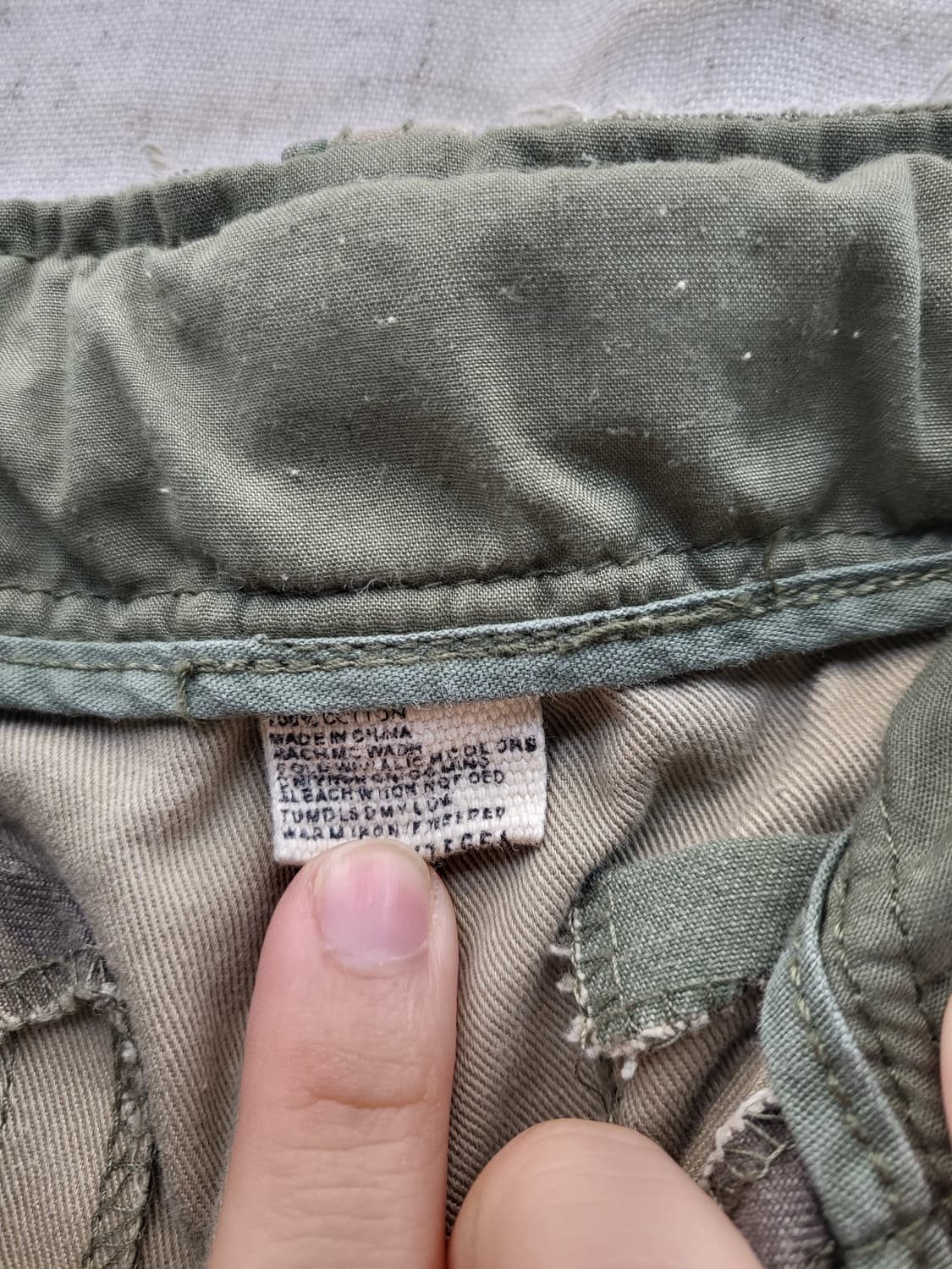 아베크롬비 밀리터리 카고 반바지 상품이미지4