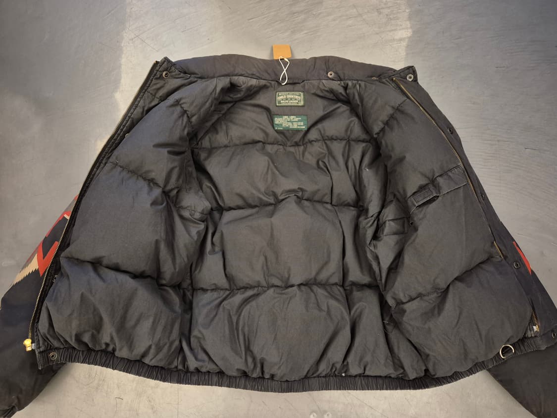 90s 폴로컨트리 아즈텍 네이티브 다운 푸퍼 상품이미지4