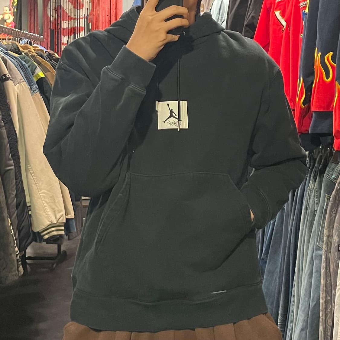 [IM] nike jordan 나이키 조던 블랙 후드 상품이미지3