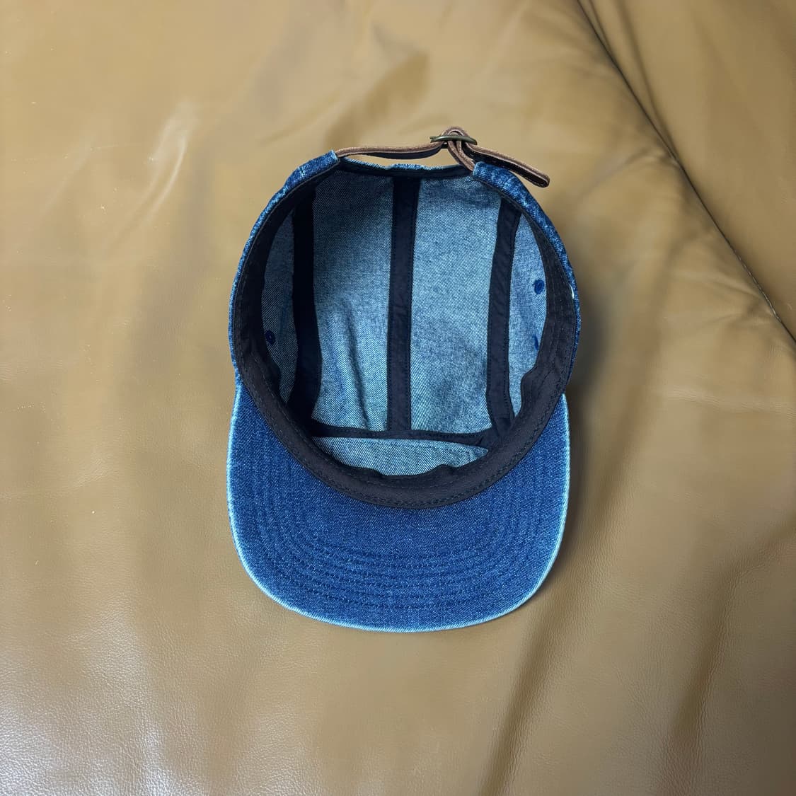Supreme 슈프림 워시드 데님 캠프캡 모자 (Washed Denim) 상품이미지6