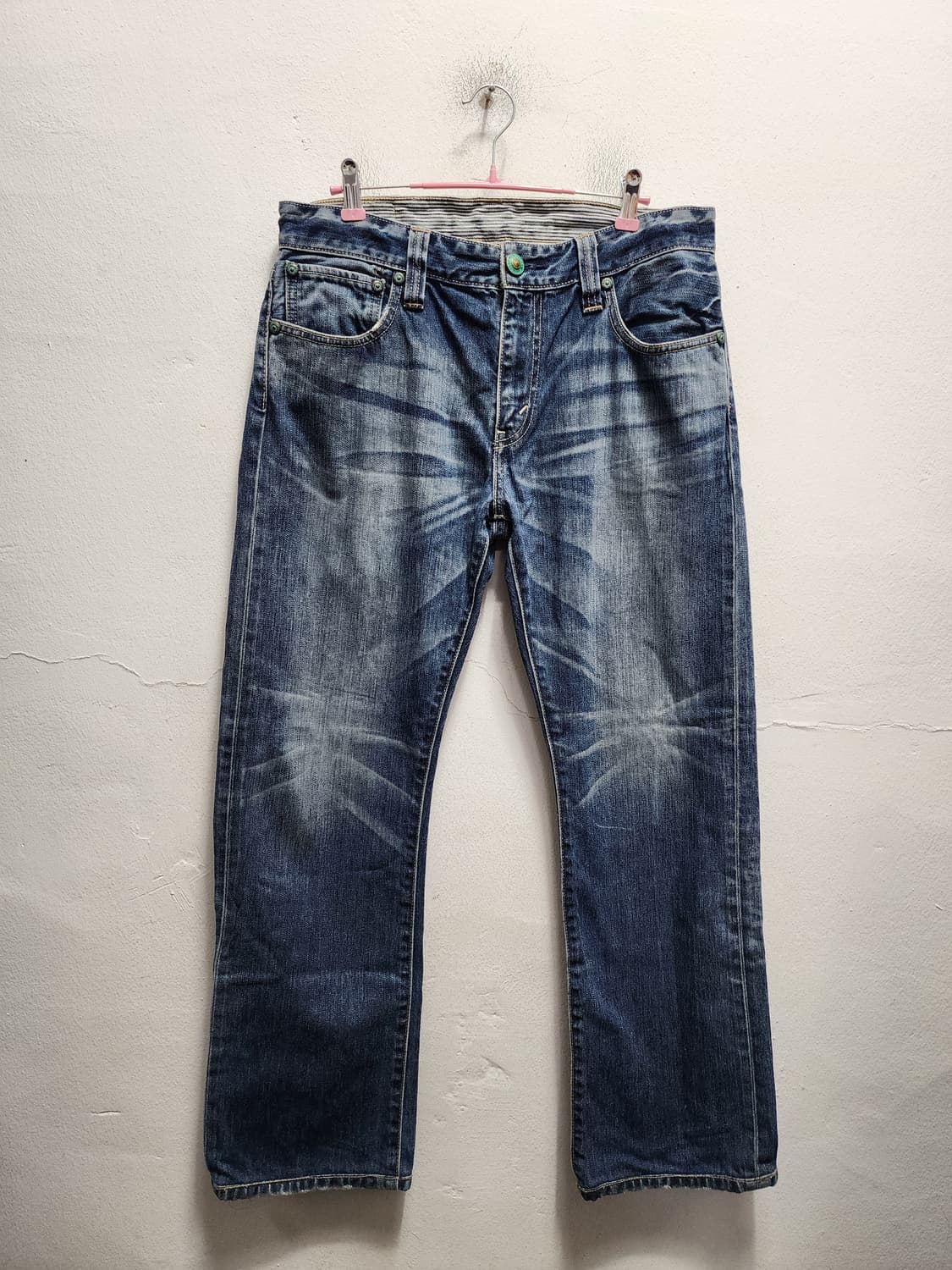 리바이스 빈티지 워싱 데님 청바지 상품이미지2