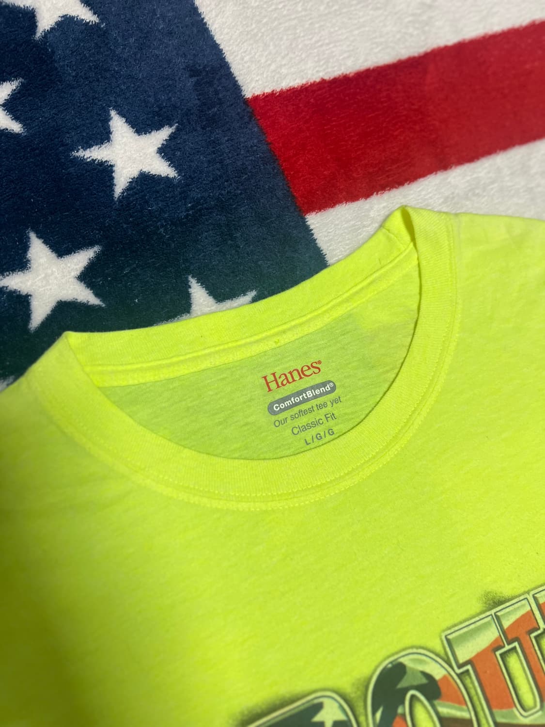헤인즈 밀리터리 빈티지 반팔티 Hanes vintage T [L] 상품이미지7