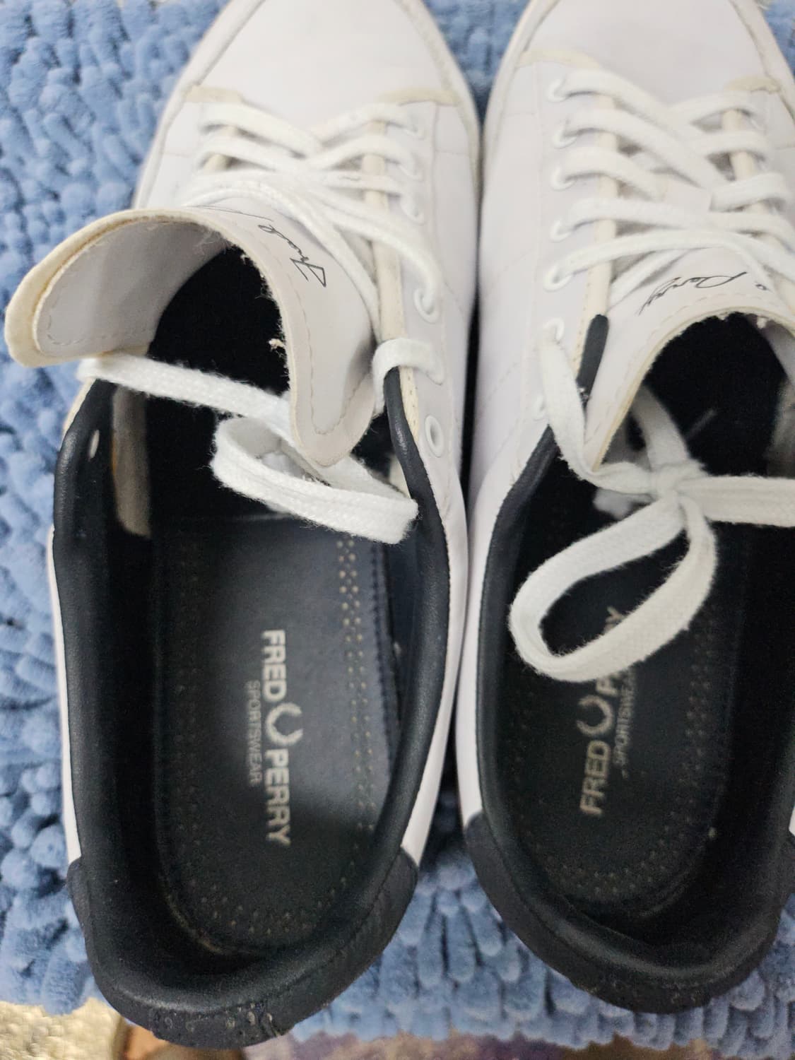 FRED PERRY 남자 스니커즈 뉴 스펜서 레더 285 상품이미지5