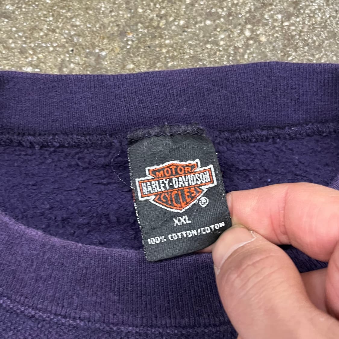 90s 할리데이비슨 스웻셔츠 (105-110) 상품이미지7