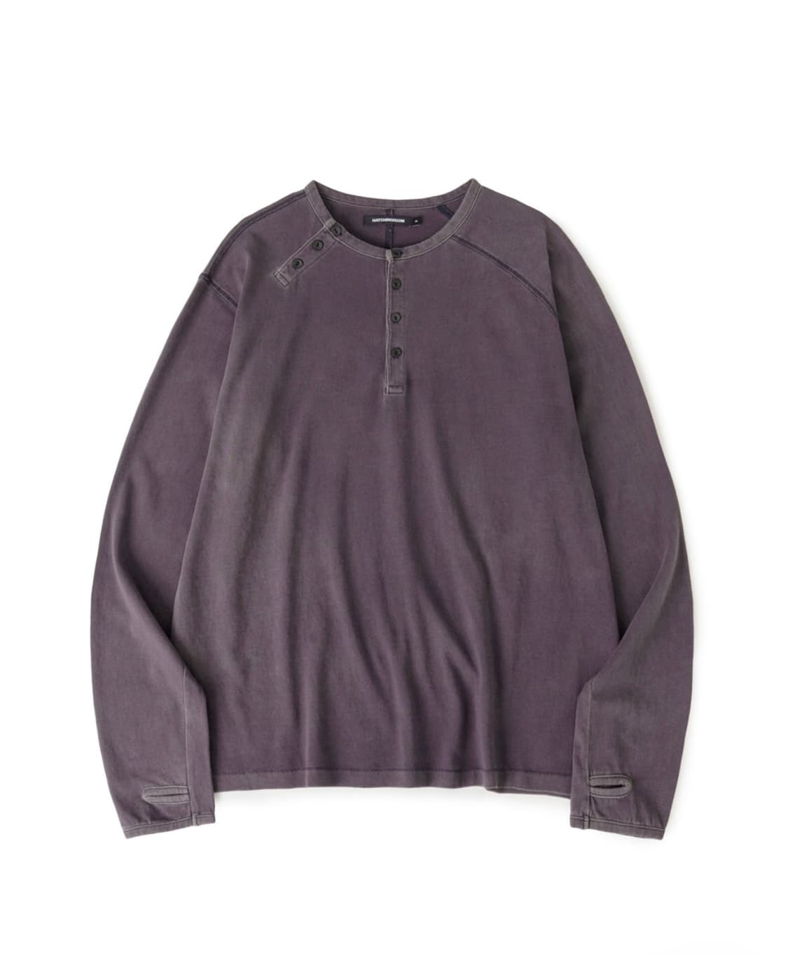 해칭룸 더블 헨리넥 상품이미지1