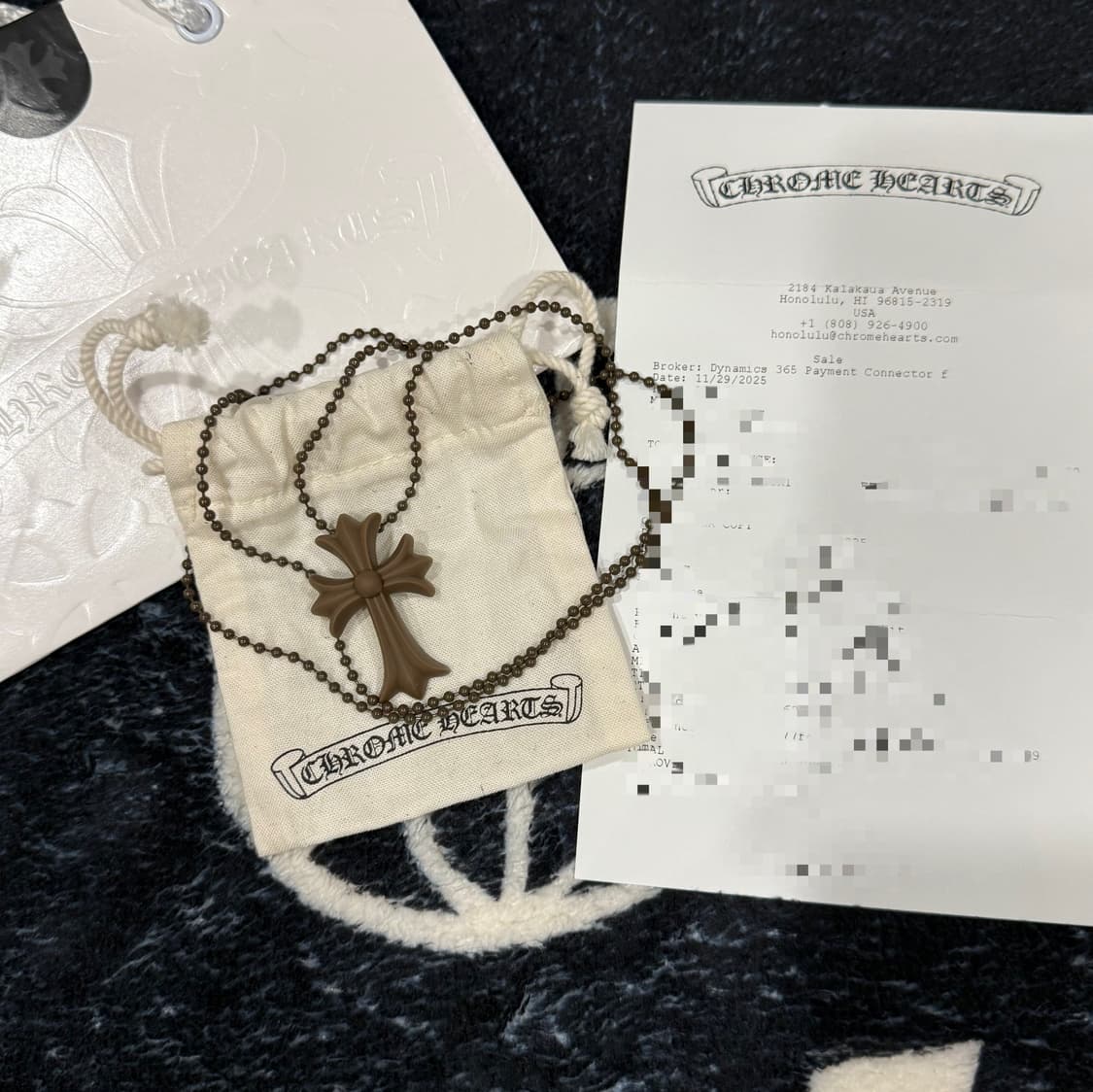 크롬하츠 실리크롬 브라운 새상품 상품이미지1