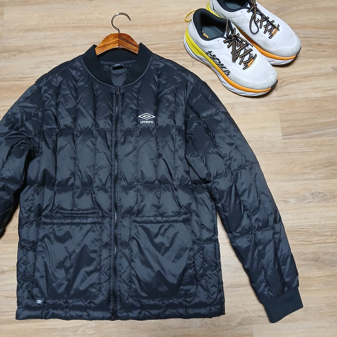 umbro 엄브로 구스다운 경량 깔깔이 패딩 자켓 상품이미지3