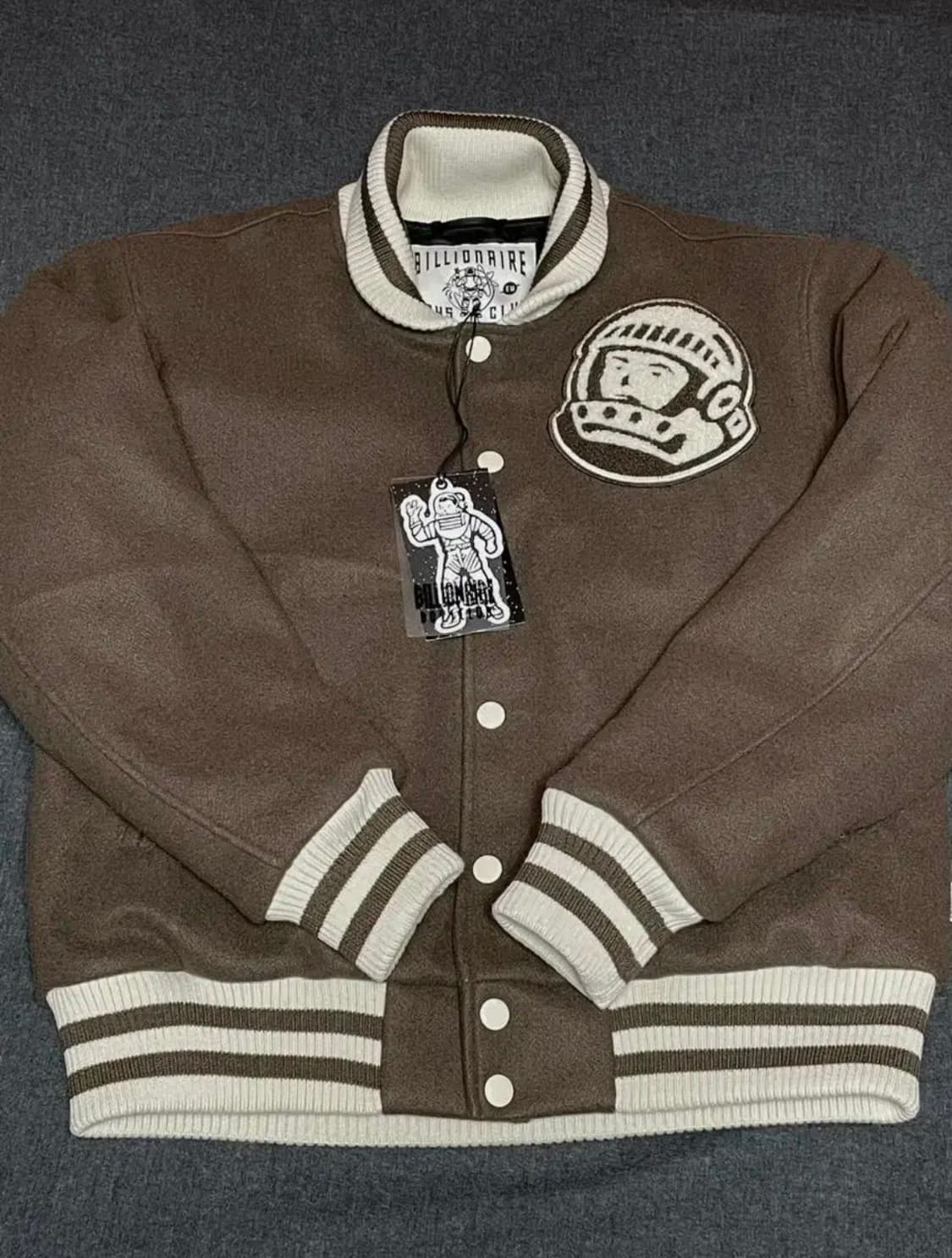 [M]빌리네어보이즈클럽 바시티자켓 상품이미지1