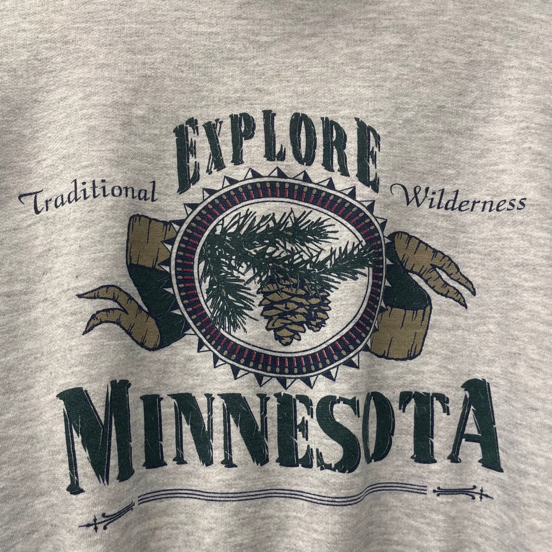 90s Gear for 스포츠 목폴라 프린팅 맨투맨 스웻 셔츠 상품이미지5