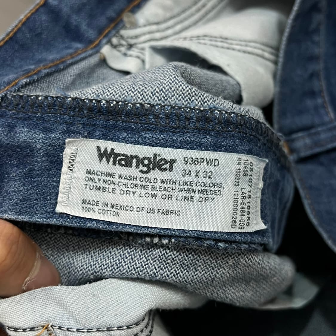  랭글러 데님 팬츠 y16224 상품이미지6