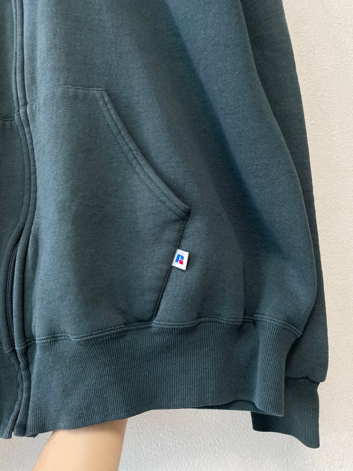 90s russell athletic hoodie zip 러셀 상품이미지3