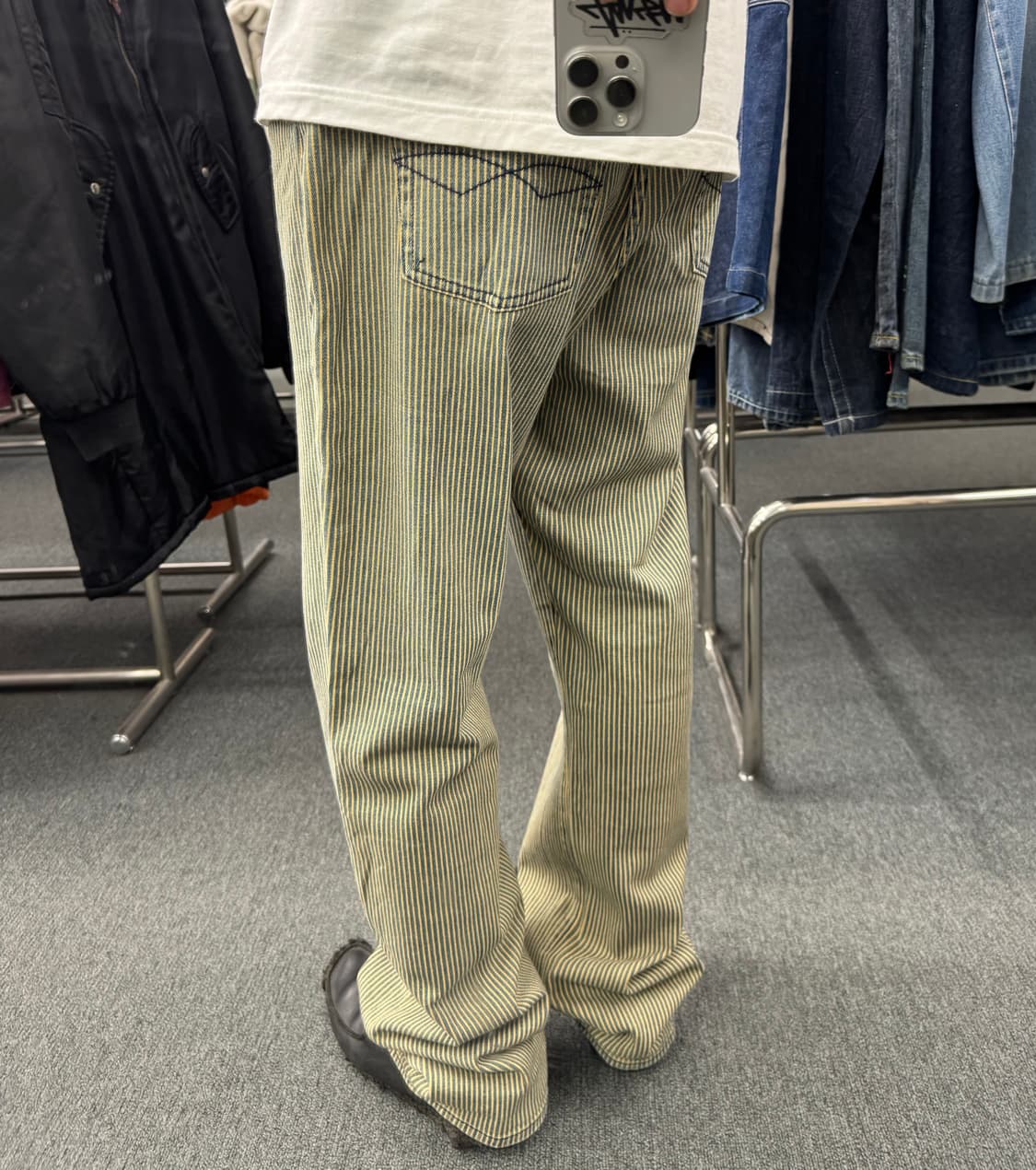 OS)B.C Factory 빈티지 히코리 팬츠 상품이미지2