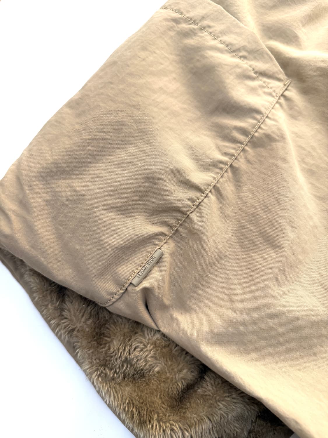 빈티지 퍼 안감 워크 베스트 상품이미지5