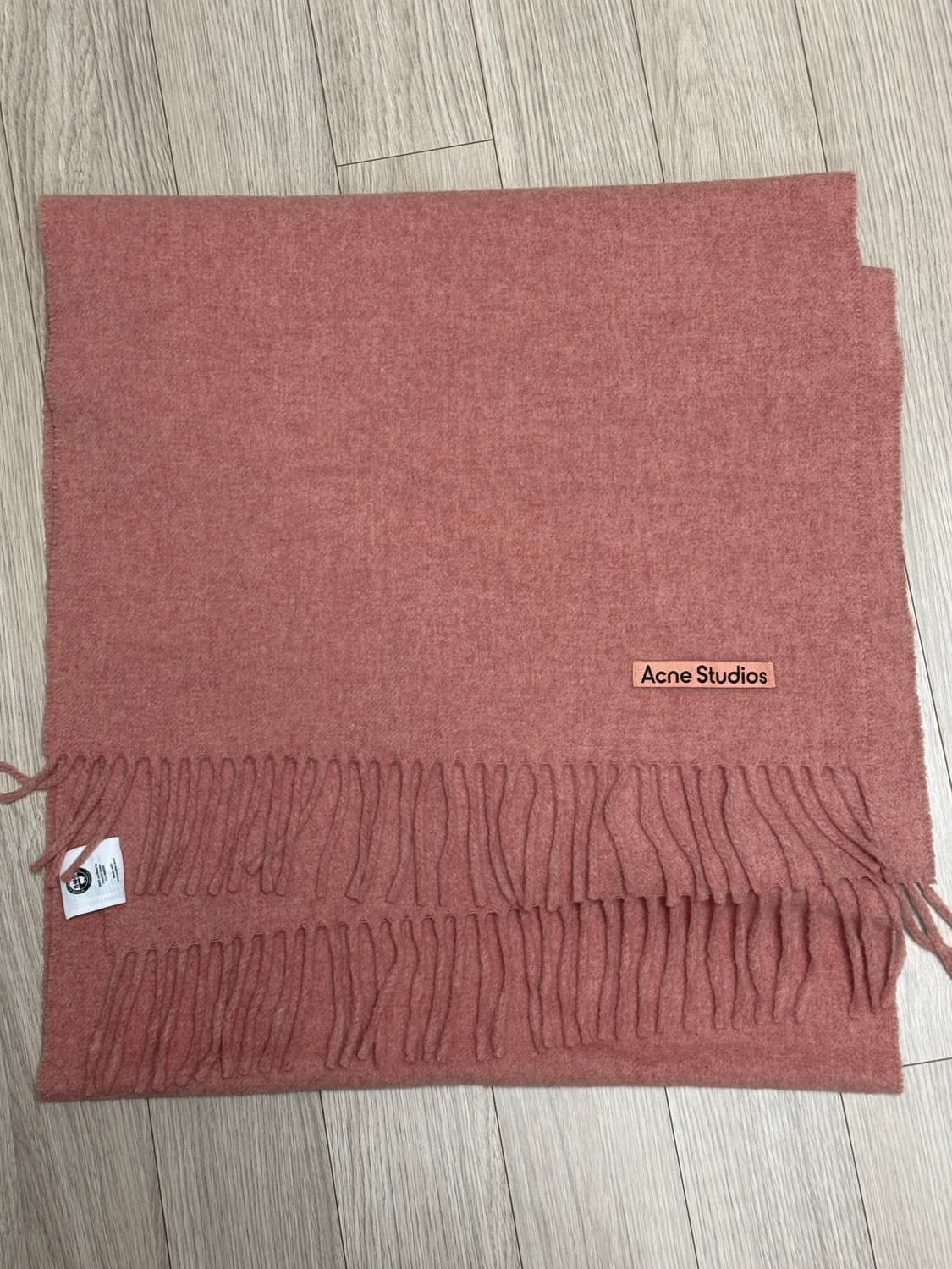 아크네 스튜디오 머플러 로즈 멜란지 상품이미지2