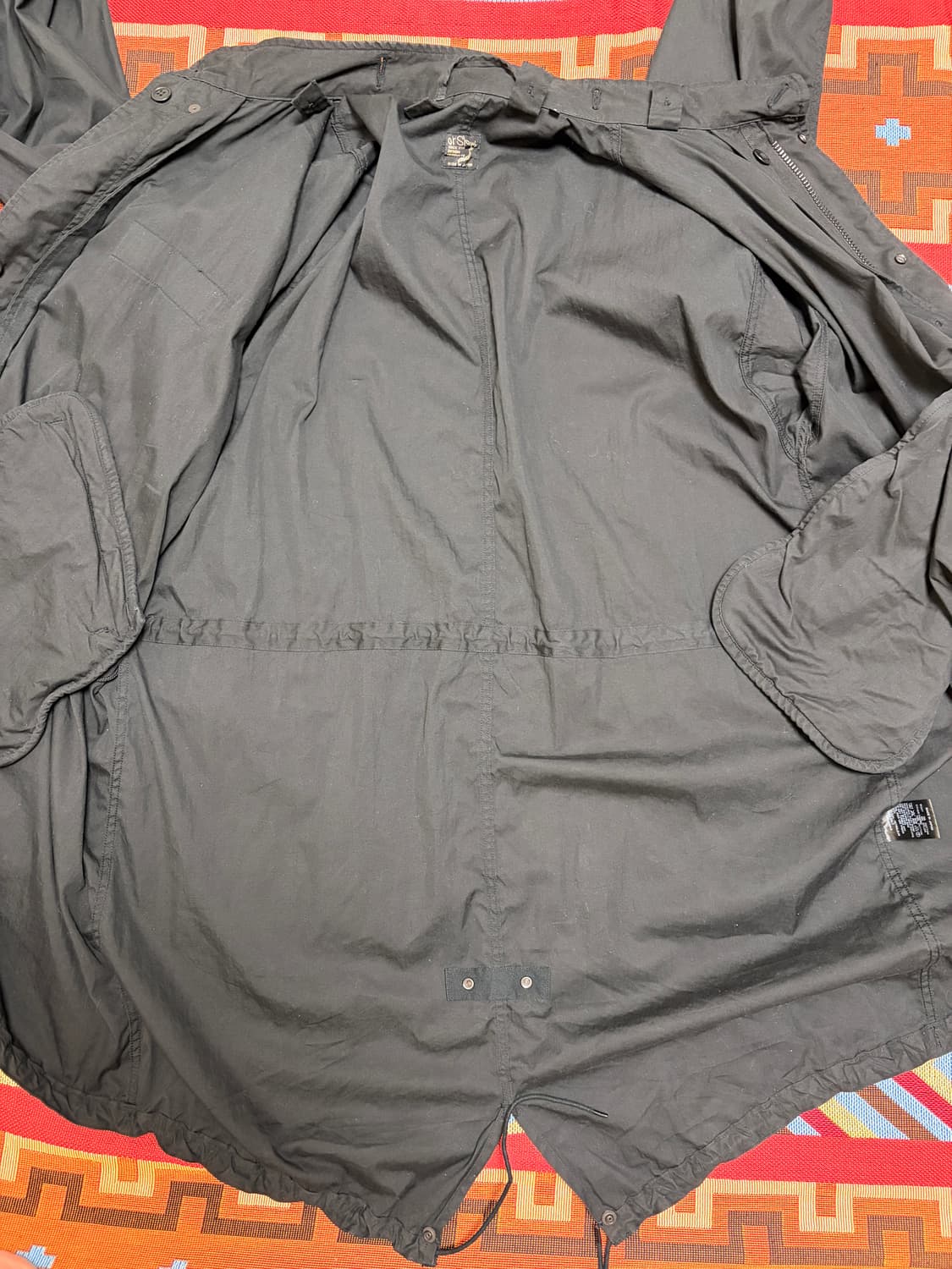 오어슬로우 M65 피쉬테일 블랙 4사이즈 상품이미지4