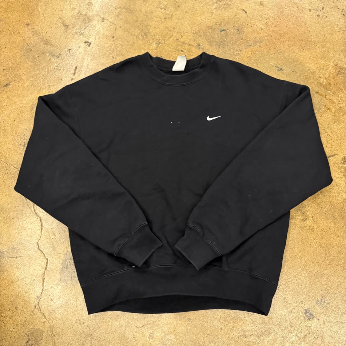 [정품/S,90] 나이키 Nrg 스우시 블랙 맨투맨 b10 상품이미지2