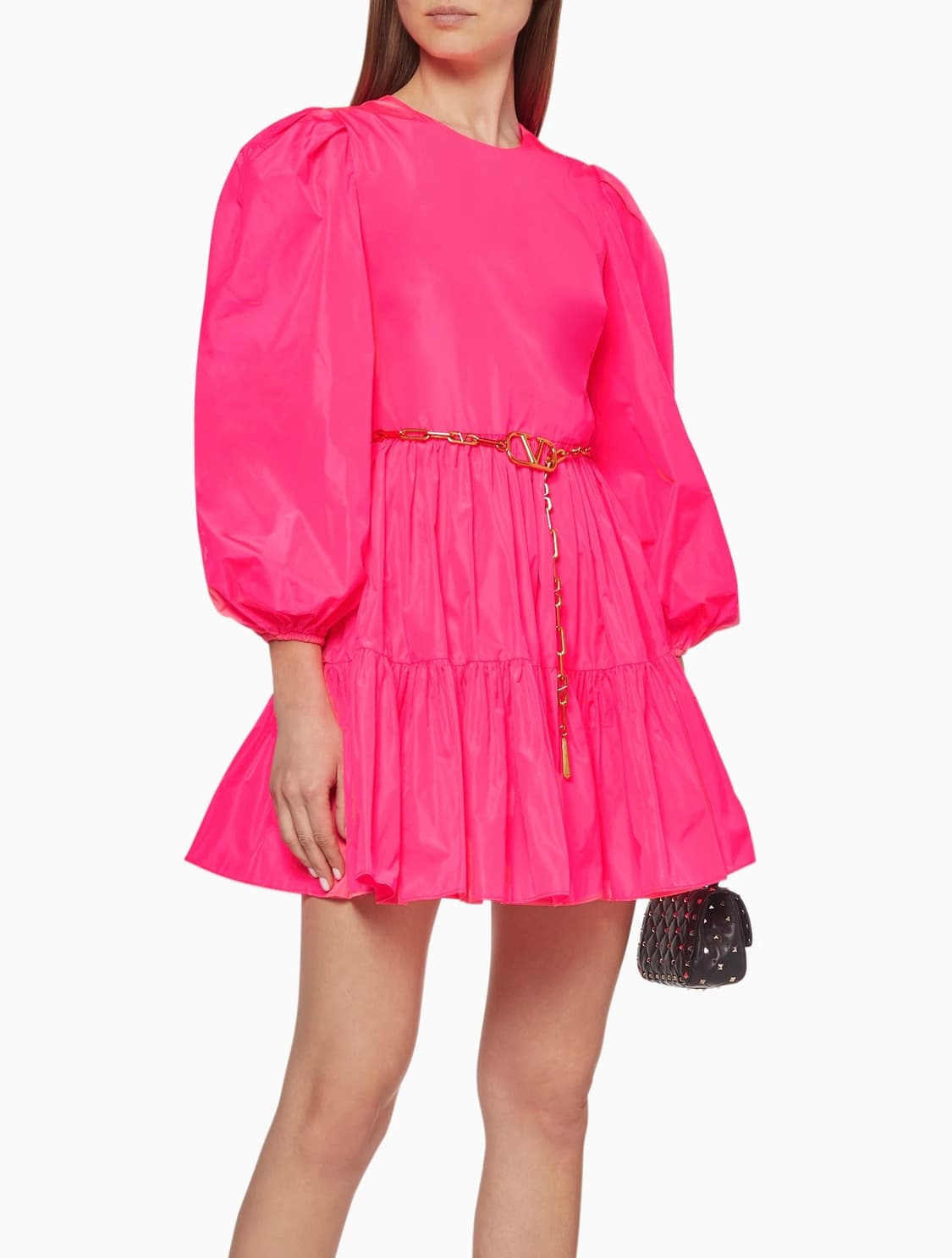 Pink Satin Dress 상품이미지1