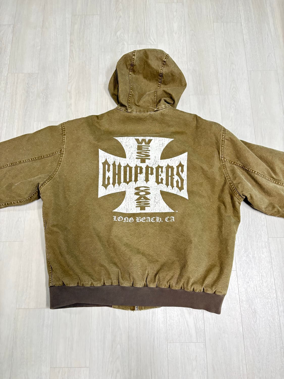 웨스트 퀄티드 후드 점퍼 상품이미지2