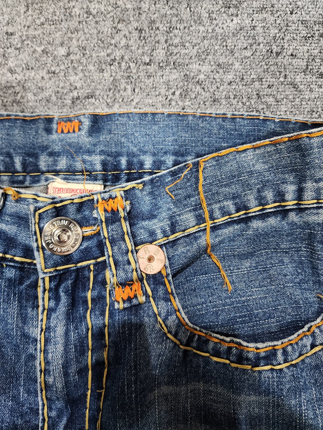 트루릴리젼 JOEY SUPERT 조이 슈퍼티 데님팬츠 청바지 32 상품이미지5