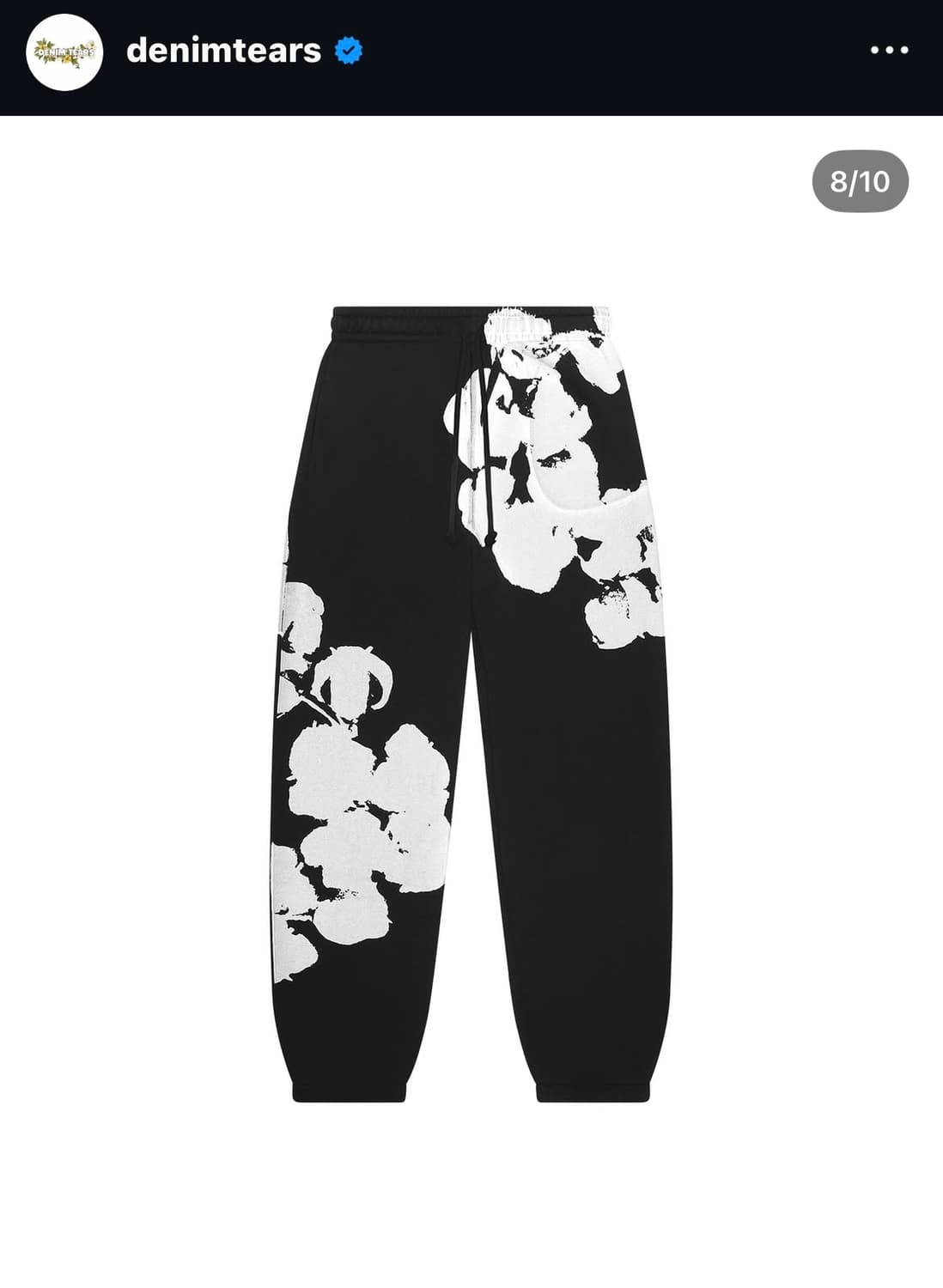 데님티어스 Biggie Cotton 스웨트 팬츠 상품이미지1